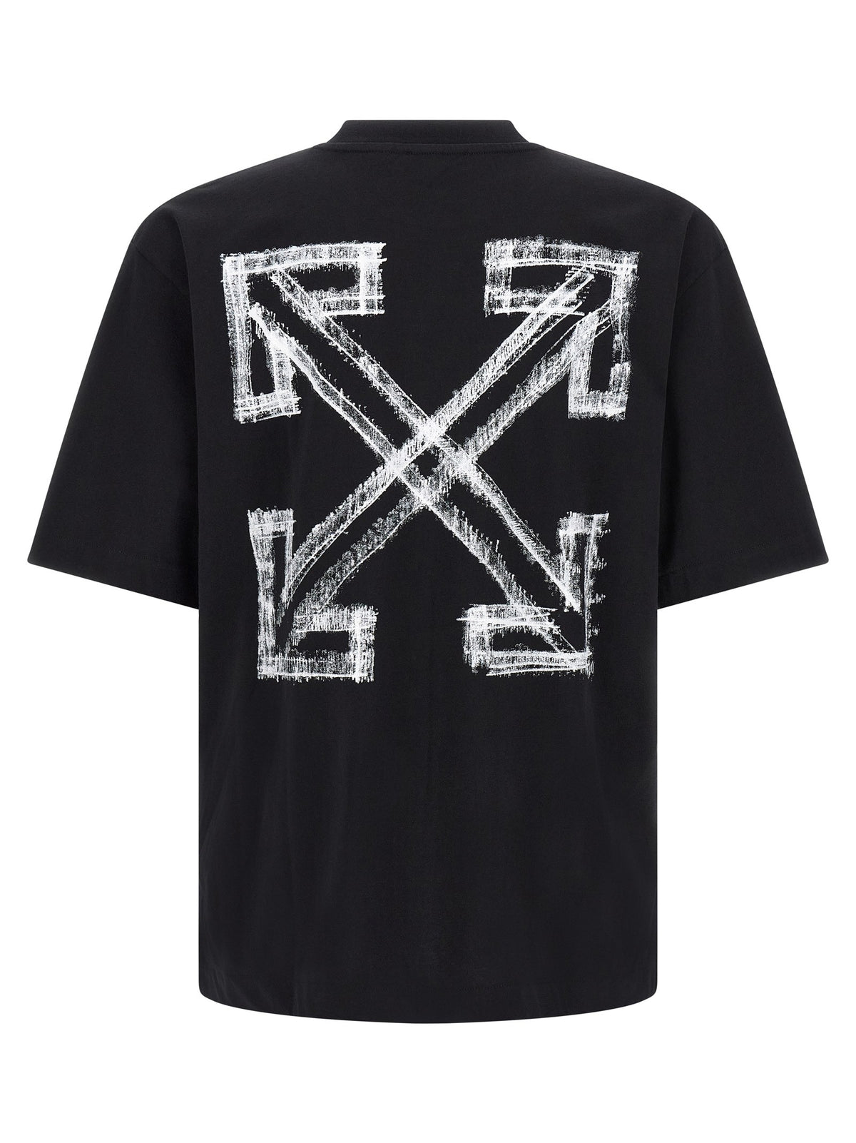 Off-White Motion Arrow Skate T-shirt – Zwart
