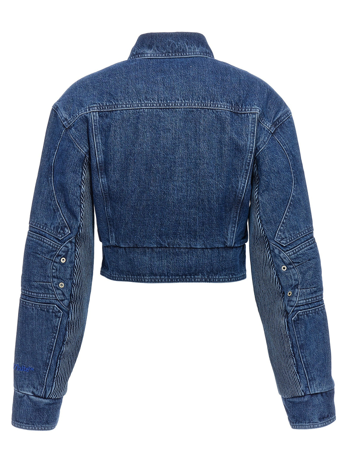Off-White Motorcycle Spijkerjas – Middenblauw