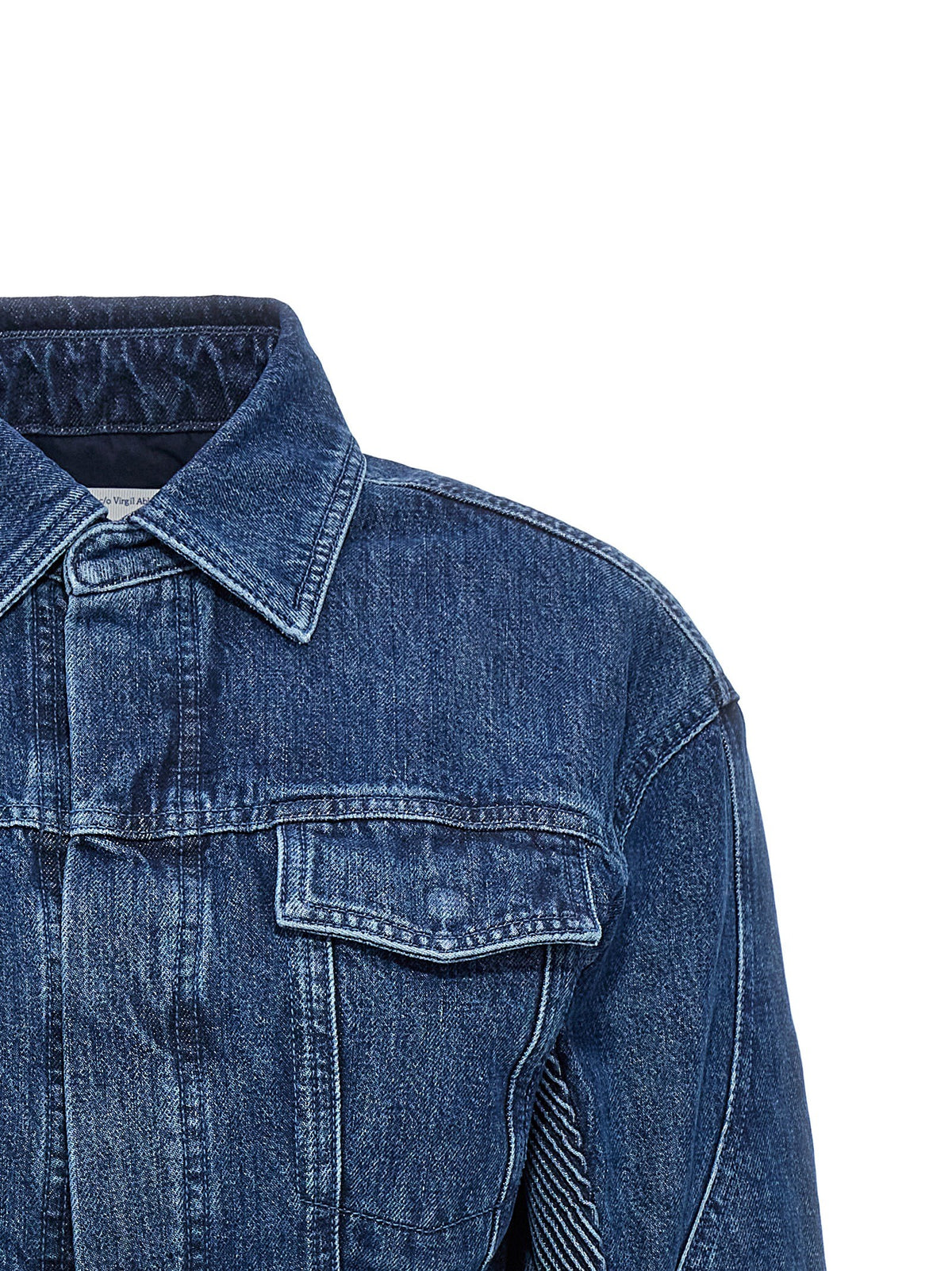 Off-White Motorcycle Spijkerjas – Middenblauw