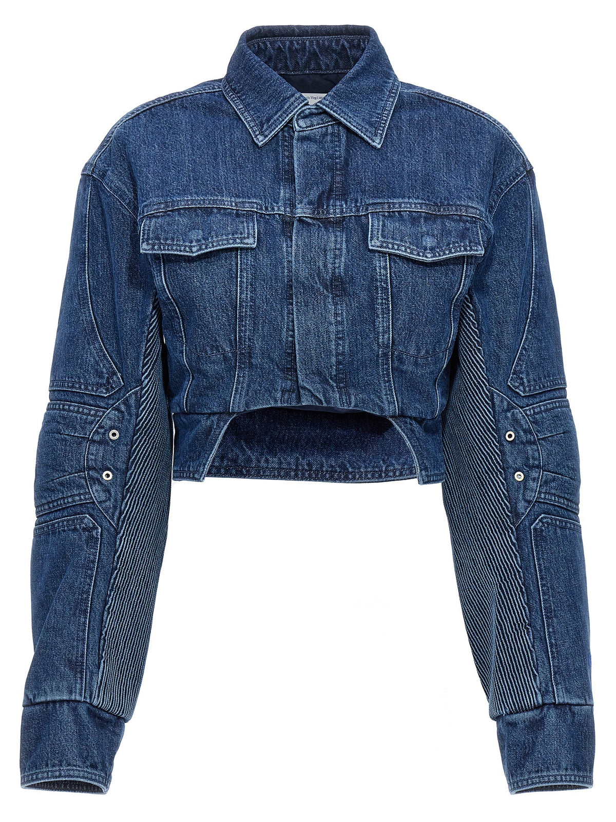 Off-White Motorcycle Spijkerjas – Middenblauw