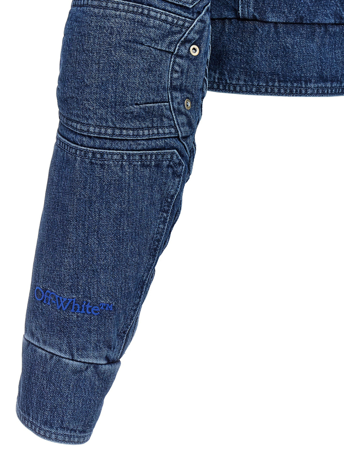 Off-White Motorcycle Spijkerjas – Middenblauw