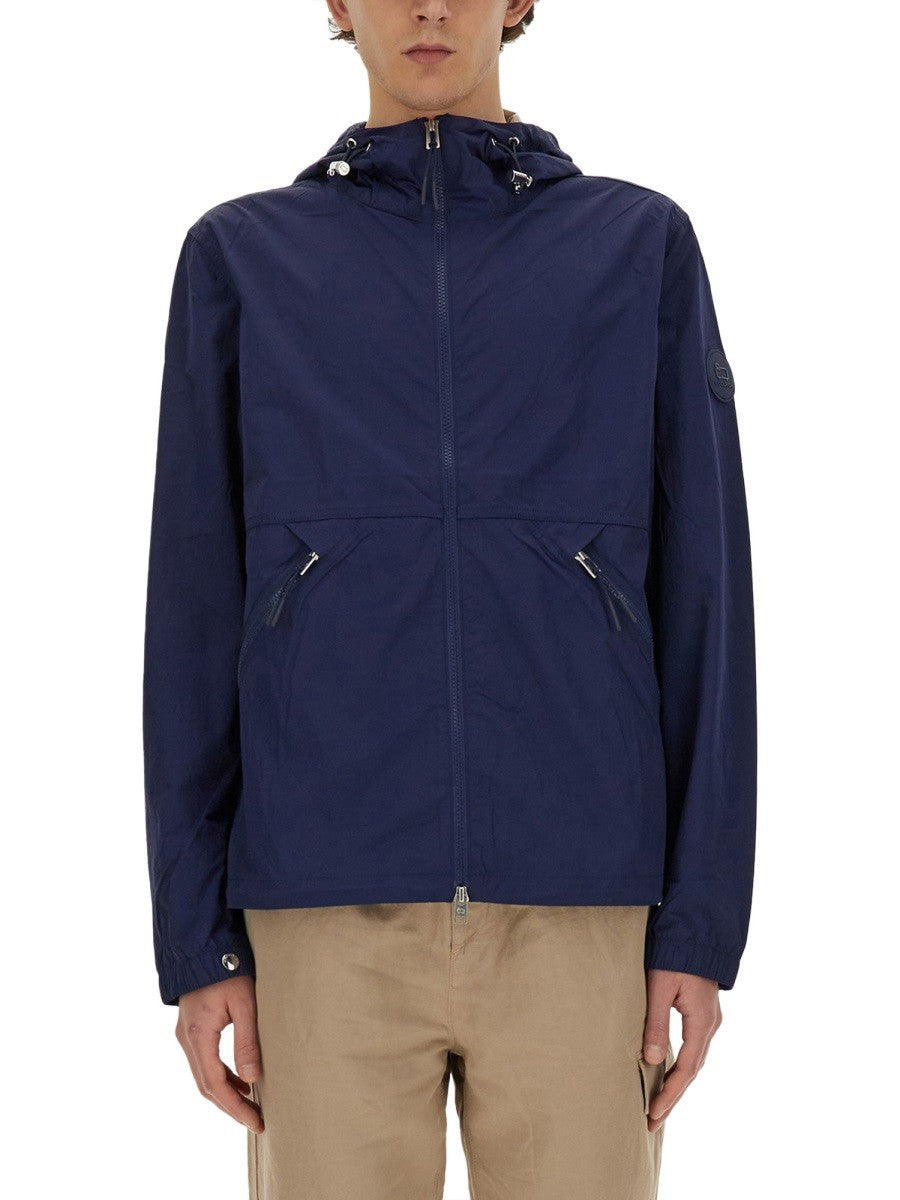 Woolrich Nylon Jas – Marineblauw