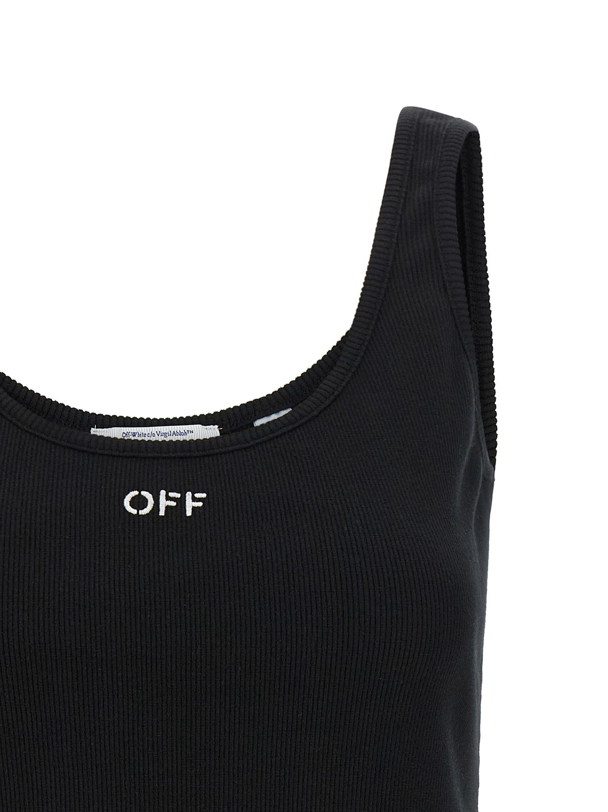 Off-White Off Stamp Tanktop – Zwart