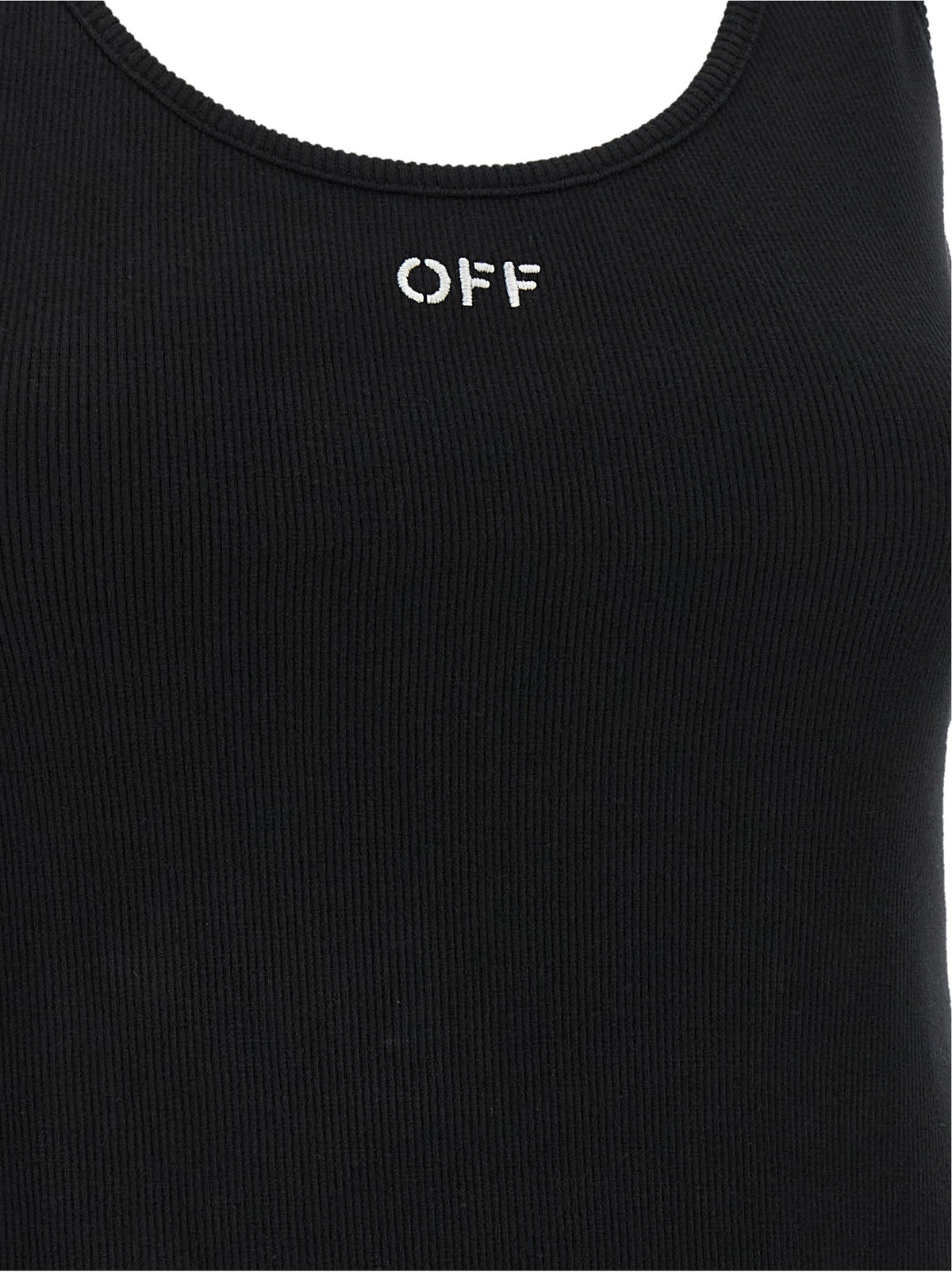 Off-White Off Stamp Tanktop – Zwart