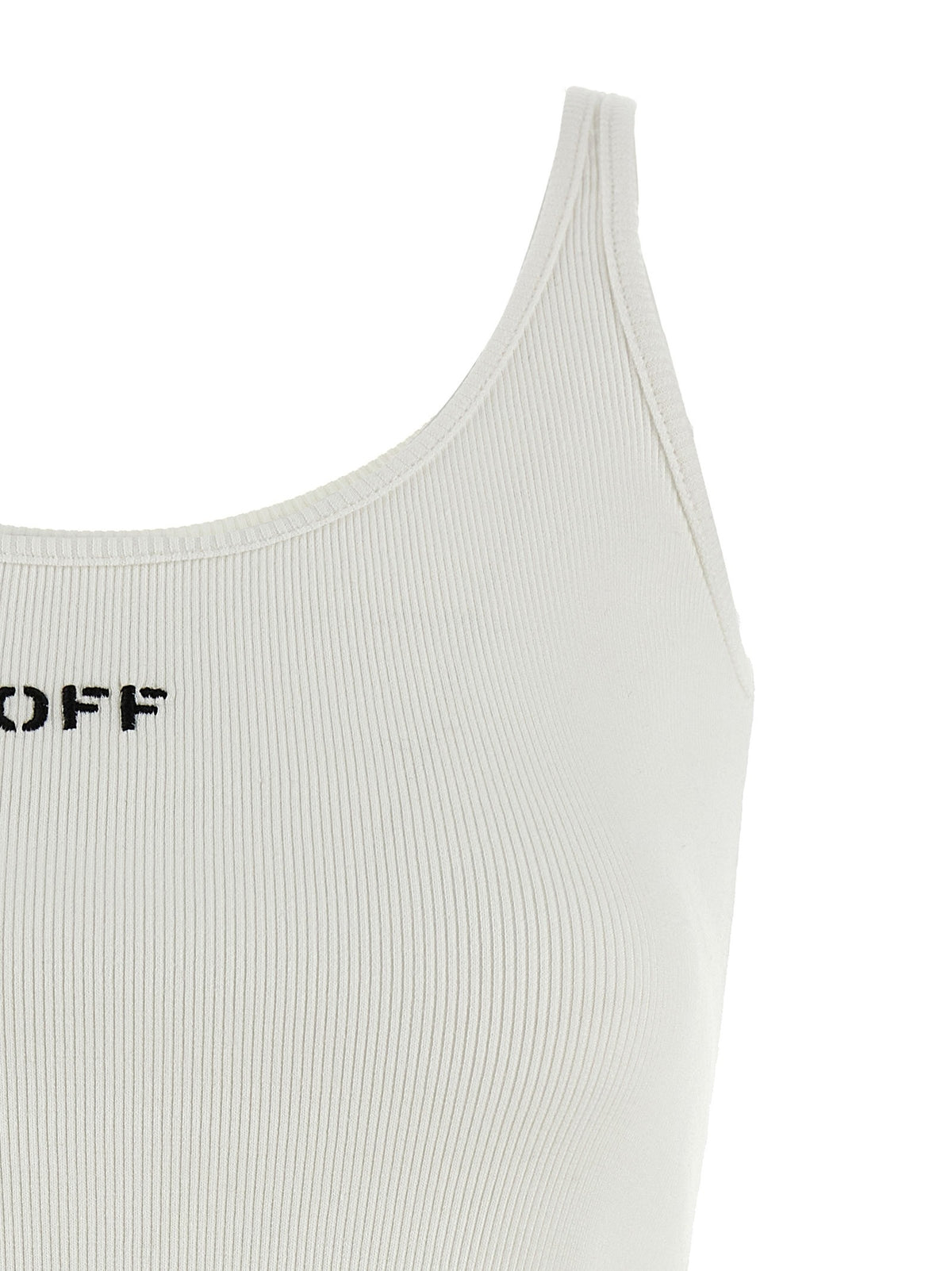 Off-White Off Stamp Top – Wit