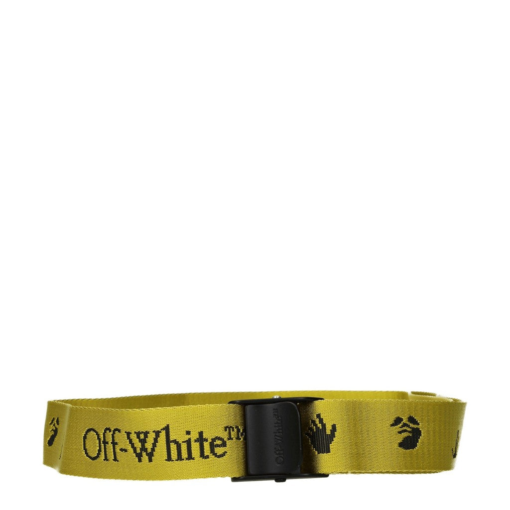 Off-White Industrial riem – Geel