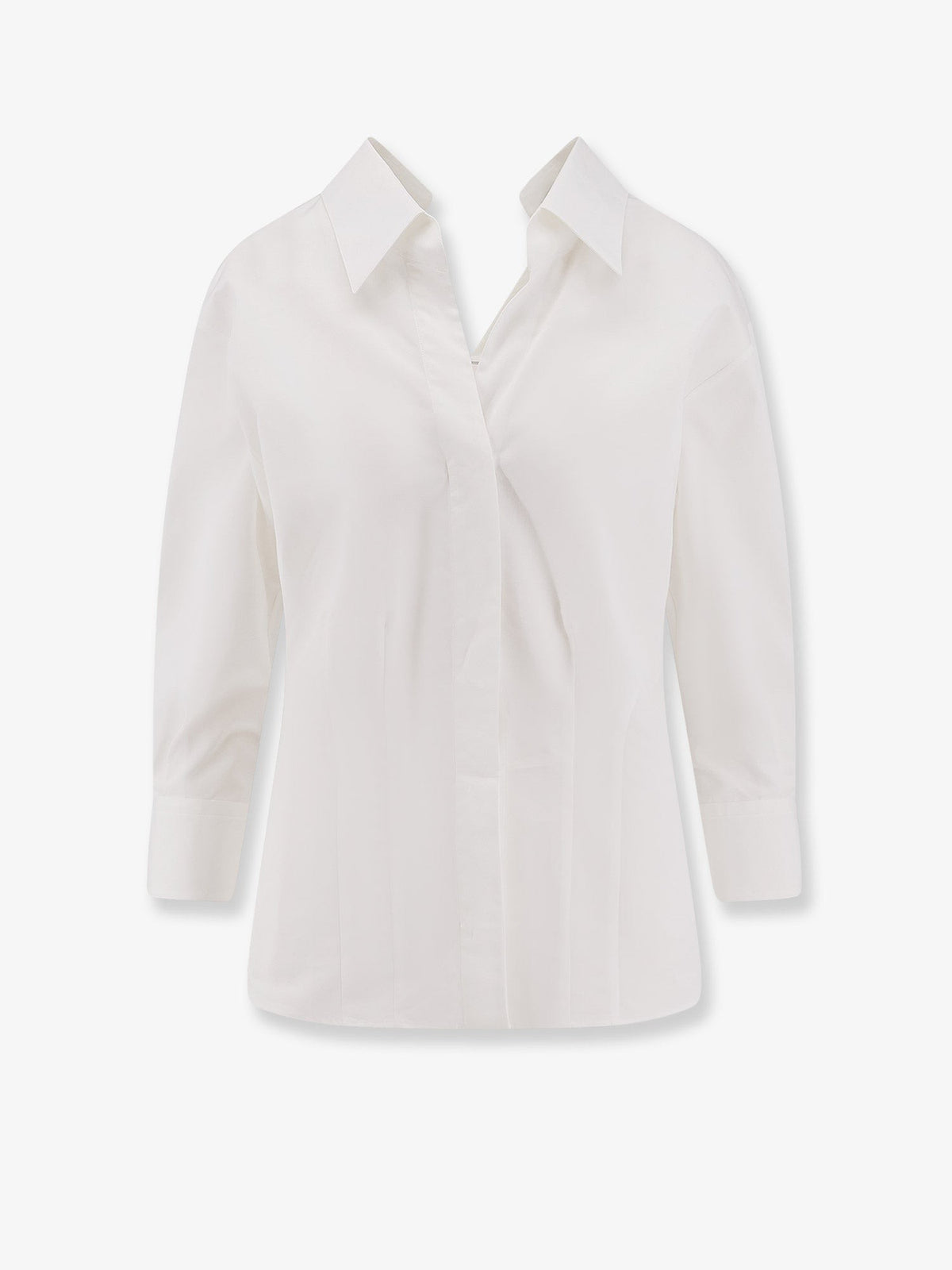Givenchy Katoenen Overhemd met open rug – Wit