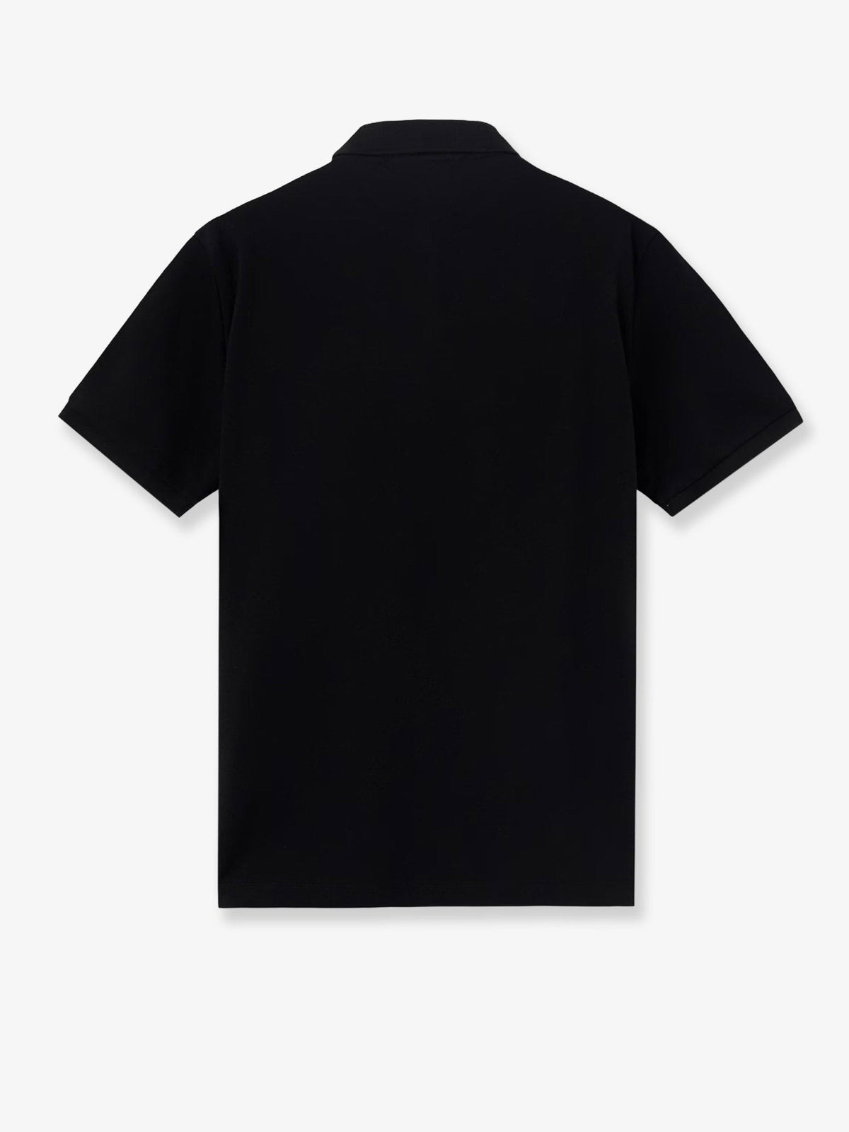 Stone Island Katoenen Polo met logopatch – Zwart