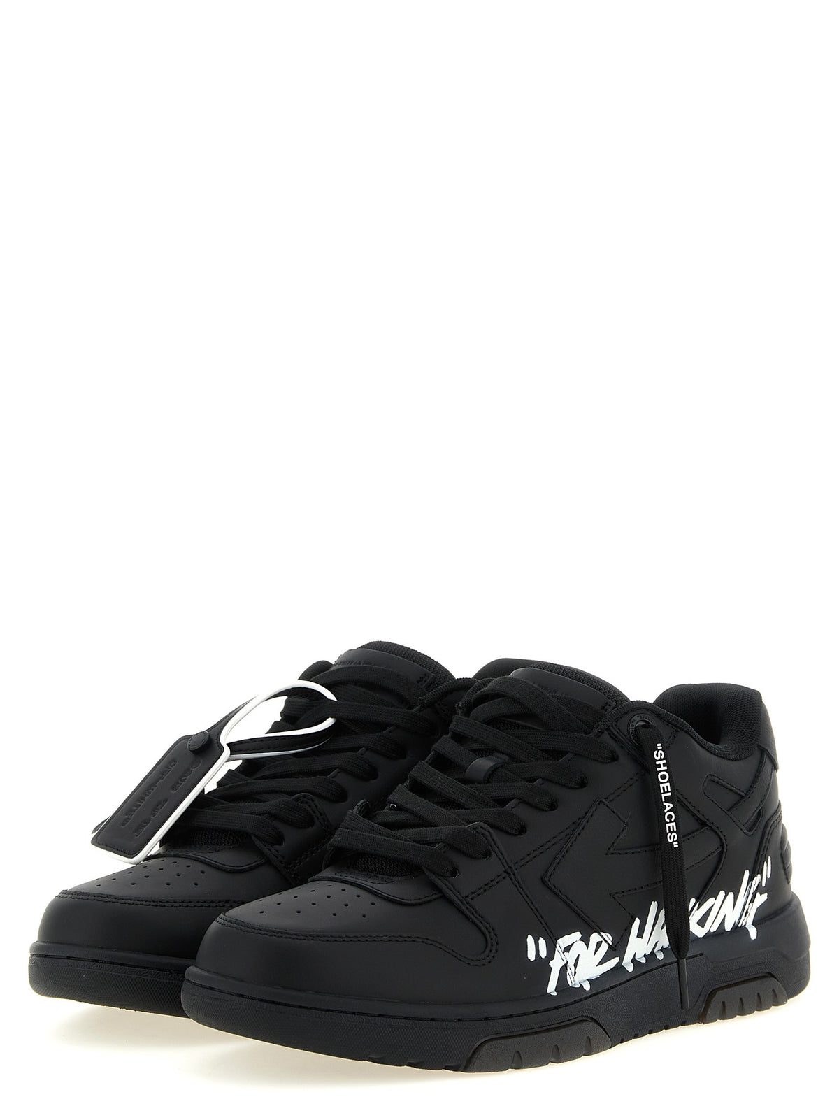 Off-White Out Of Office For Walking Sneakers Heren – Wit / Zwart