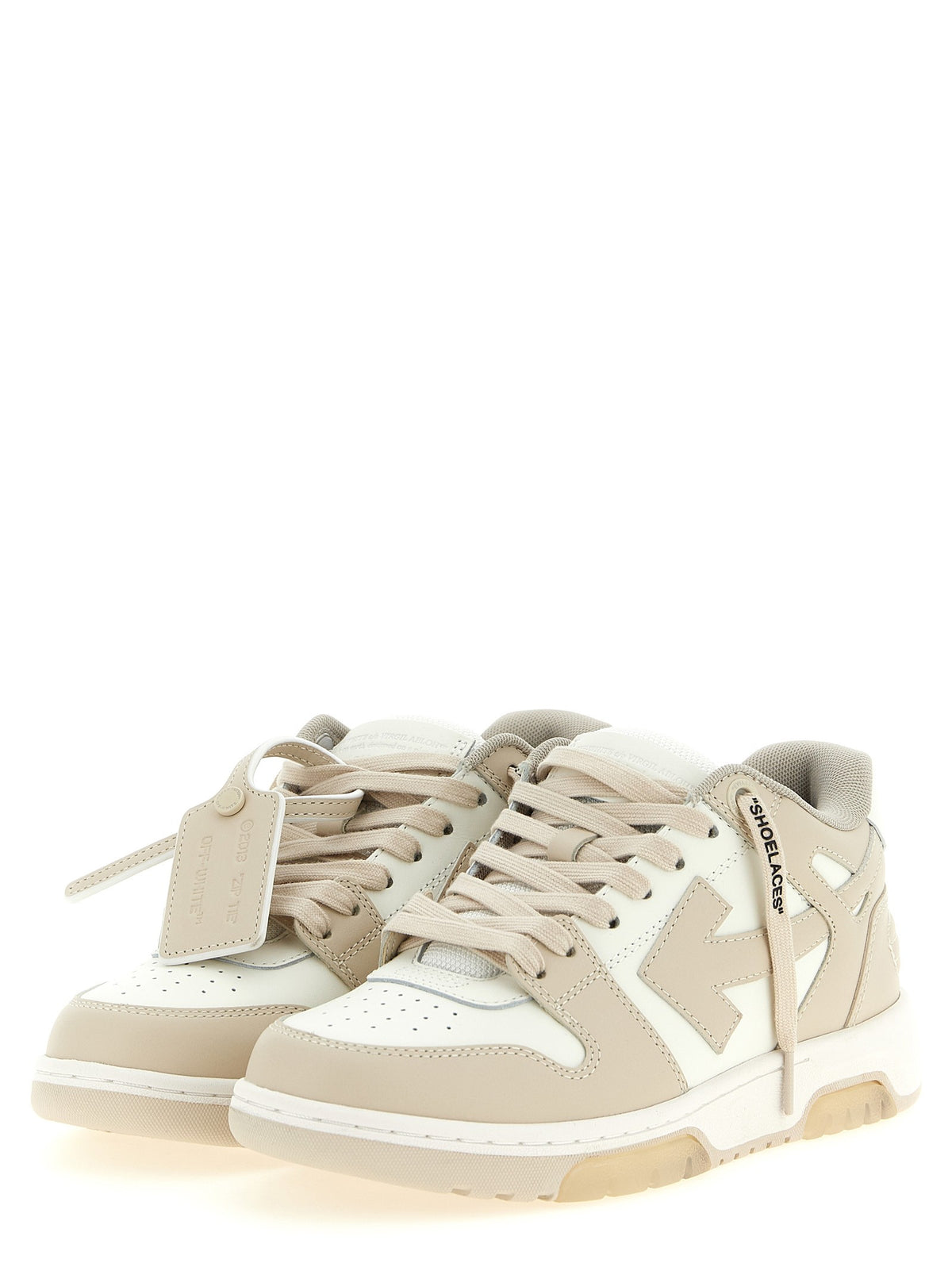 Off-White Out Of Office Sneakers Dames – Beige
