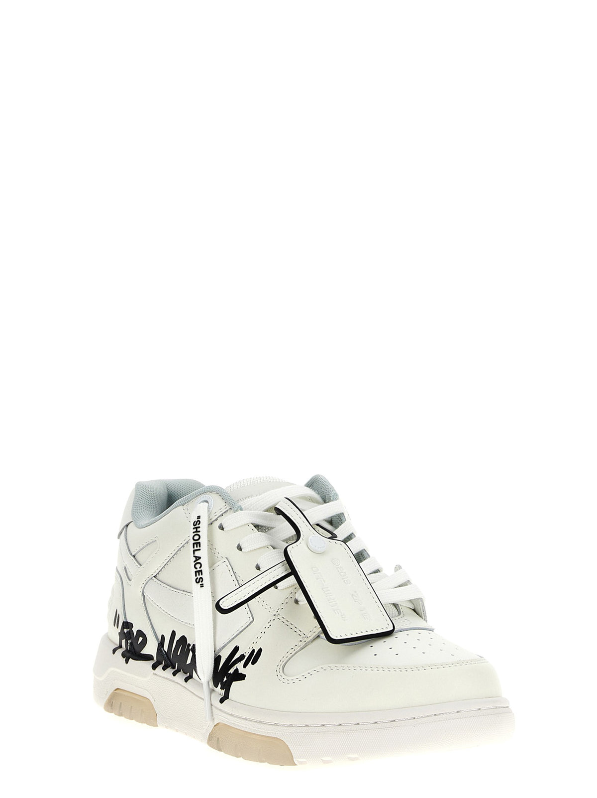 Off-White Out Of Office For Walking Sneakers Heren – Wit / Zwart