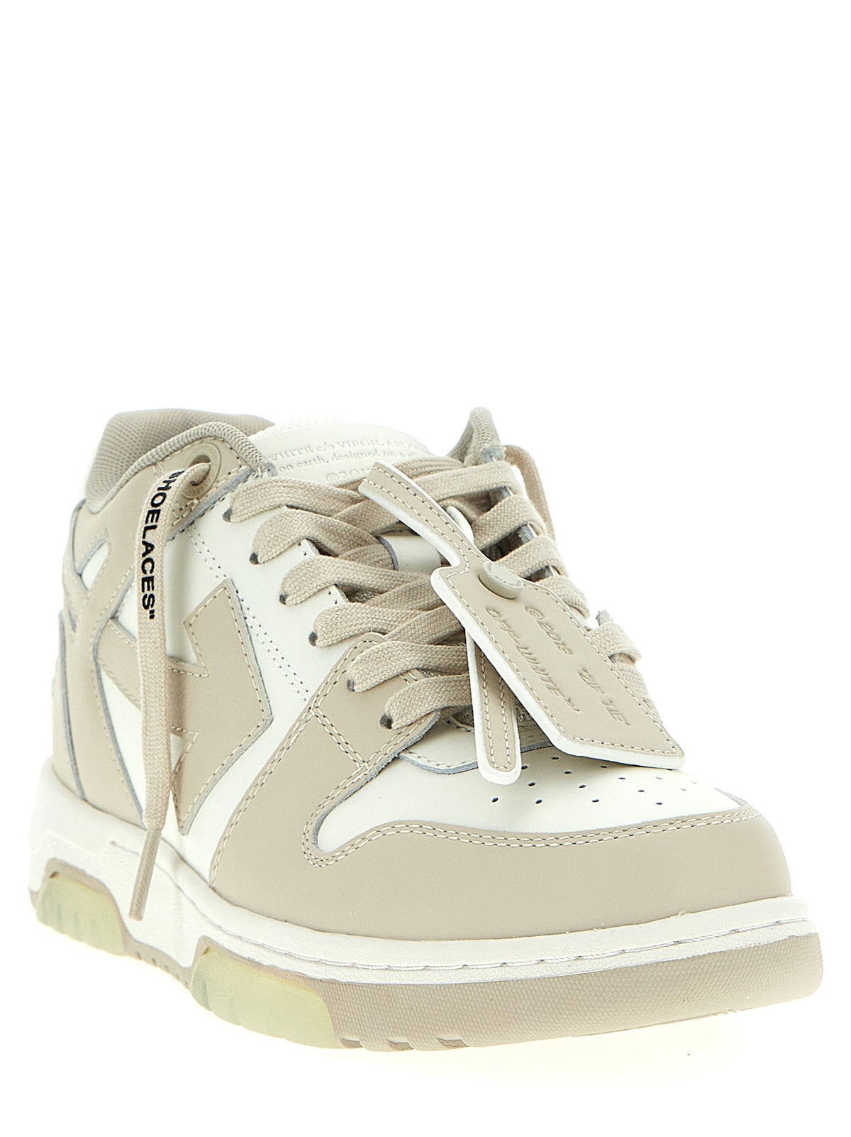 Off-White Out Of Office Sneakers Dames – Beige