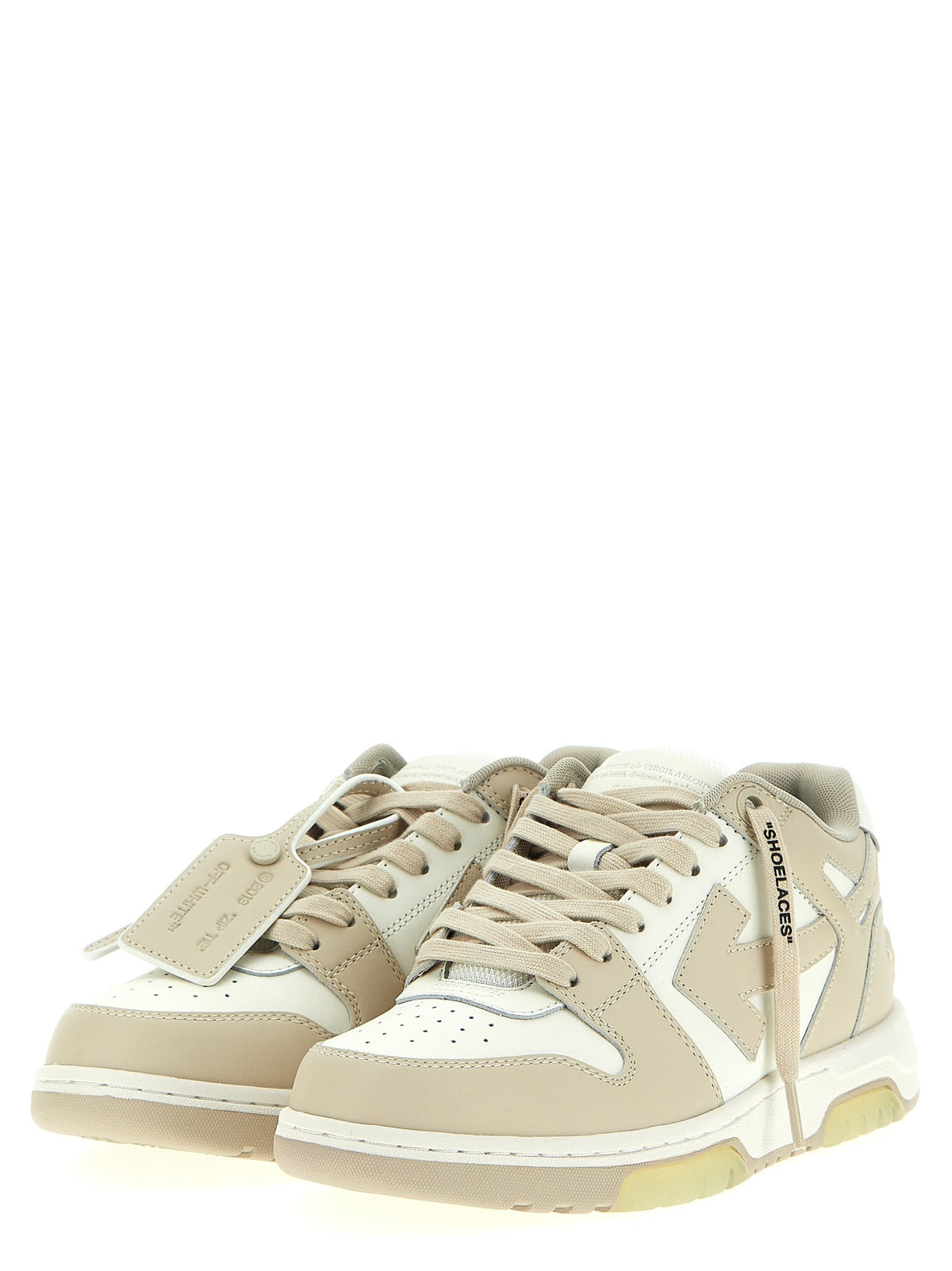 Off-White Out Of Office Sneakers Dames – Beige