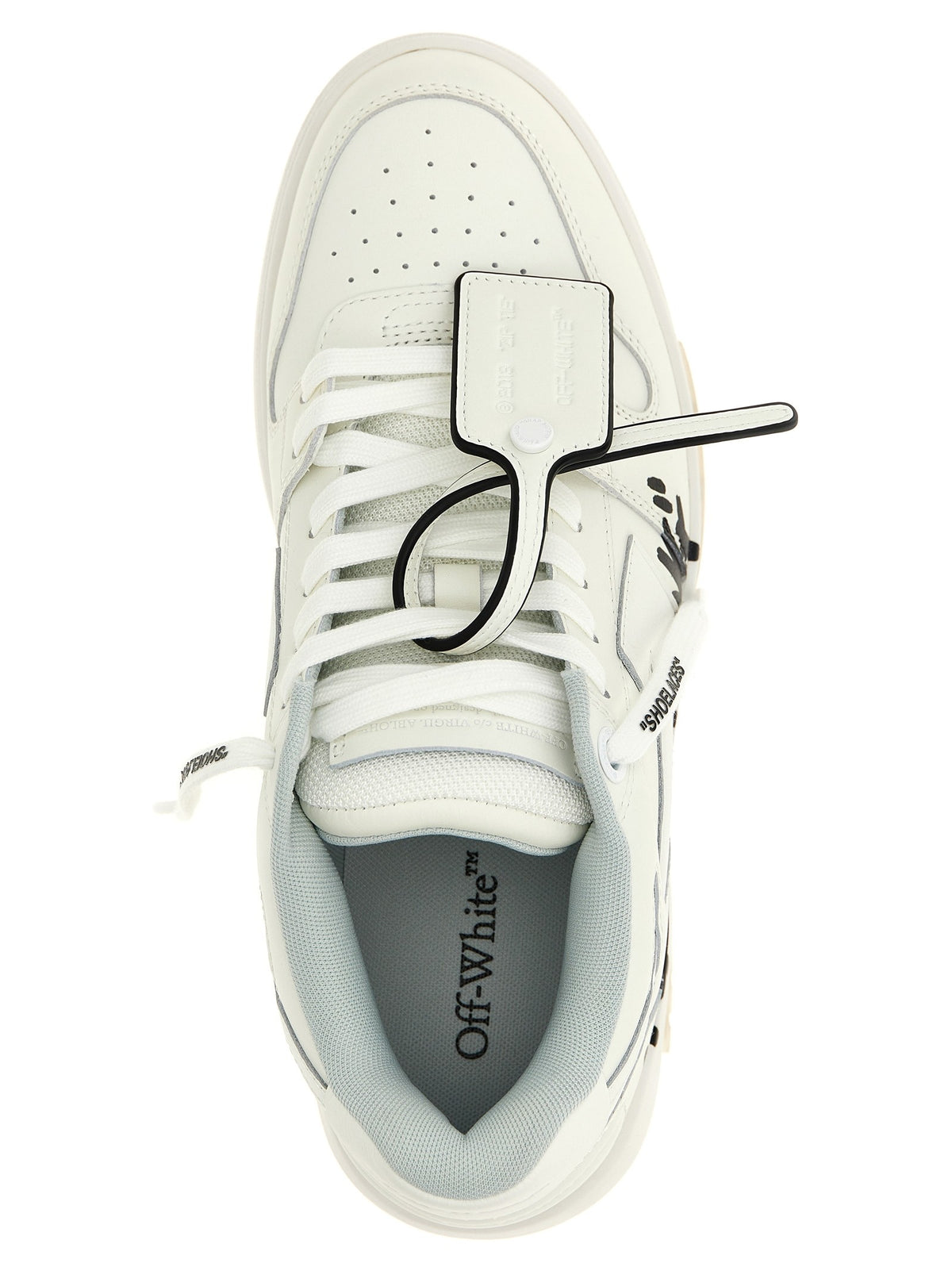 Off-White Out Of Office For Walking Sneakers Heren – Wit / Zwart