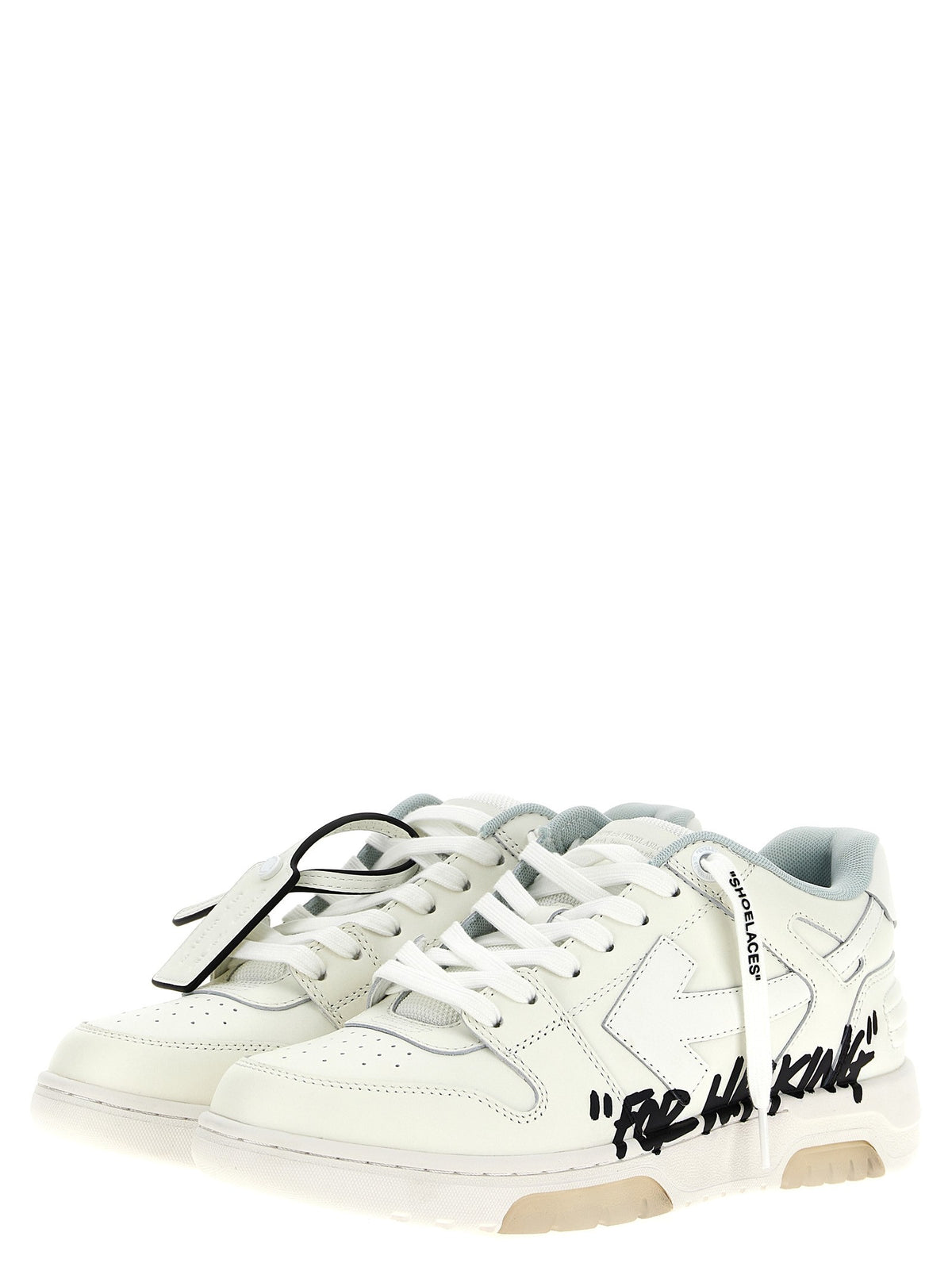 Off-White Out Of Office For Walking Sneakers Heren – Wit / Zwart