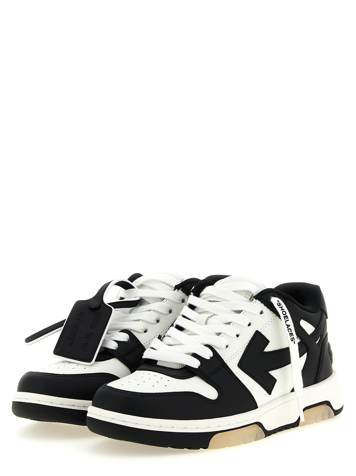 Off-White Out Of Office Sneakers Dames – Wit / Zwart