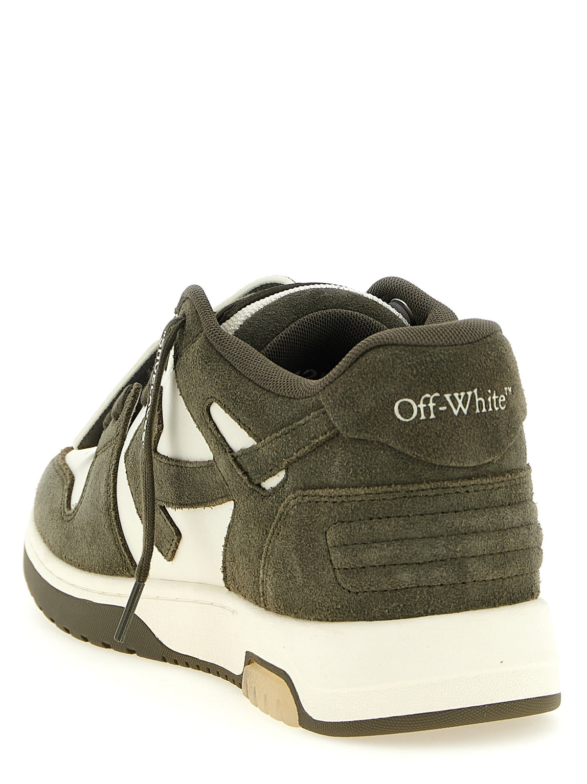 Off-White Out Of Office Sneakers – Olijfgroen
