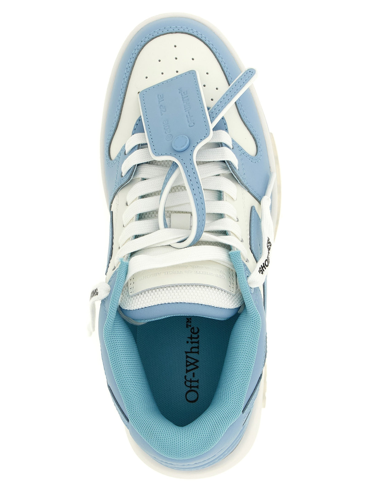Off-White Out Of Office Sneakers Dames – Lichtblauw