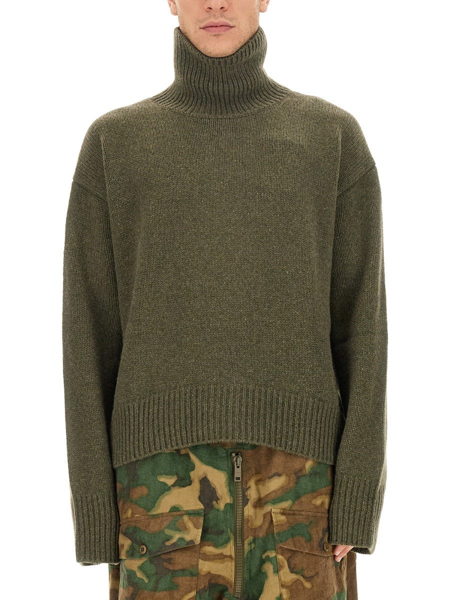 Givenchy Oversized Kasjmier Coltrui – Olijfgroen