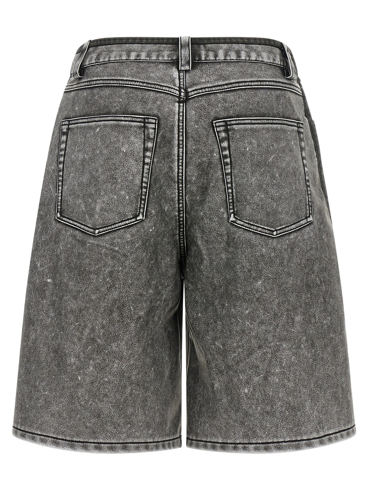 Diesel Bermuda in denim-look – Grijs