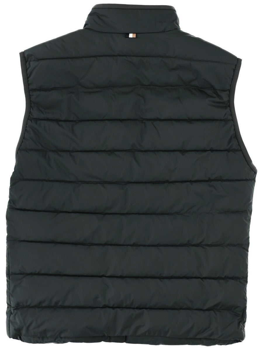 Boss P-Delaware Bodywarmer – Donkergroen