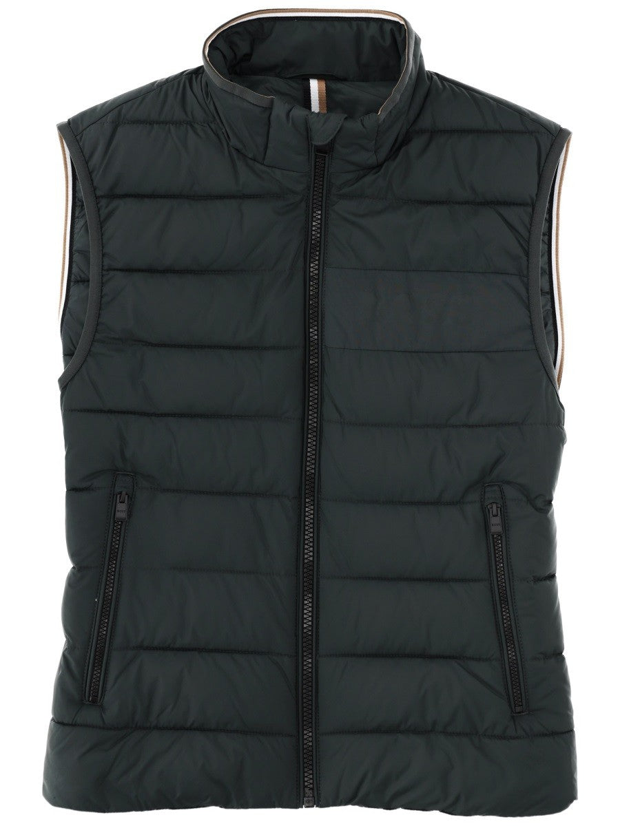 Boss P-Delaware Bodywarmer – Donkergroen