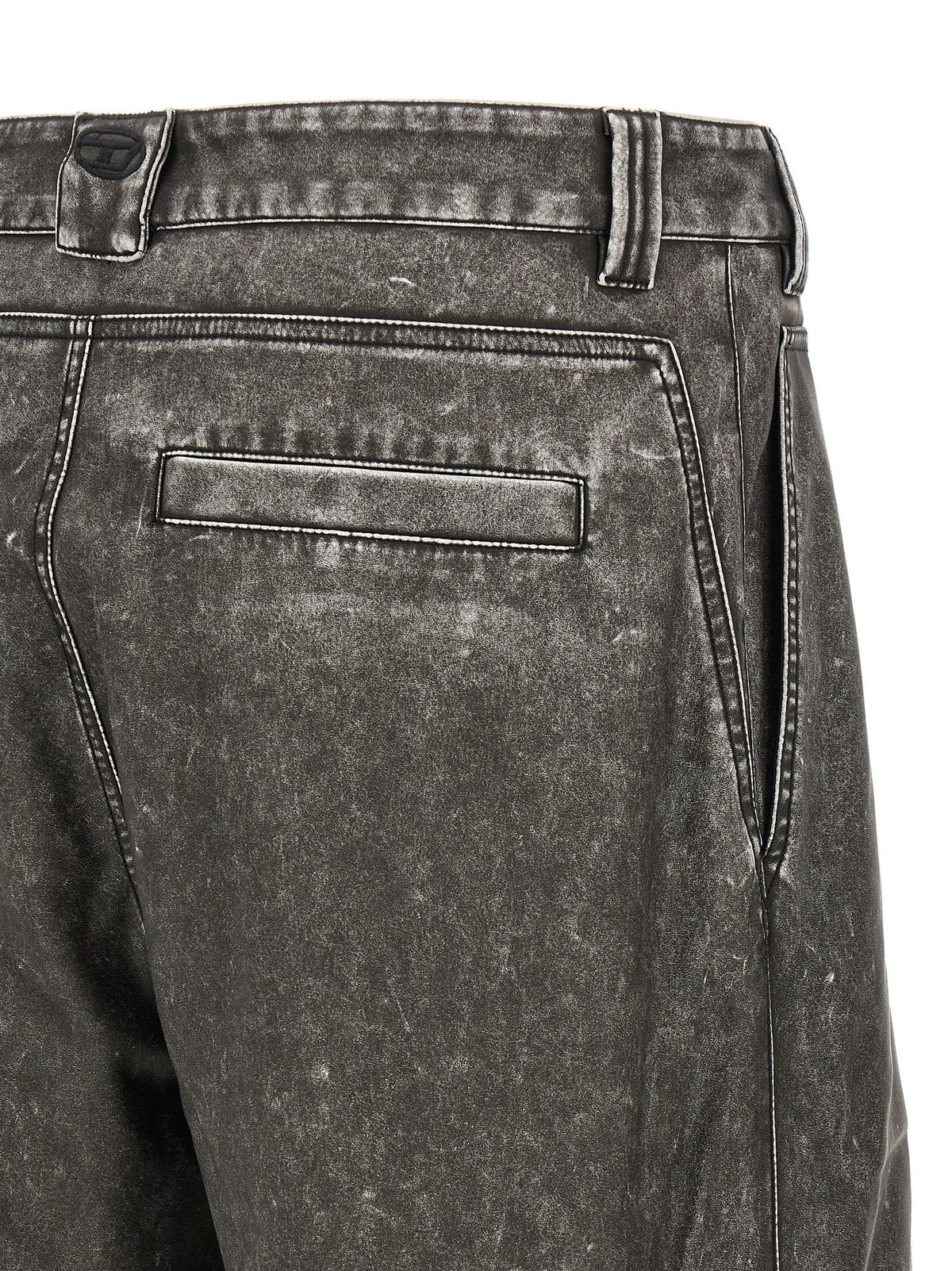 Diesel Broek met wijde pijpen – Donkergrijs