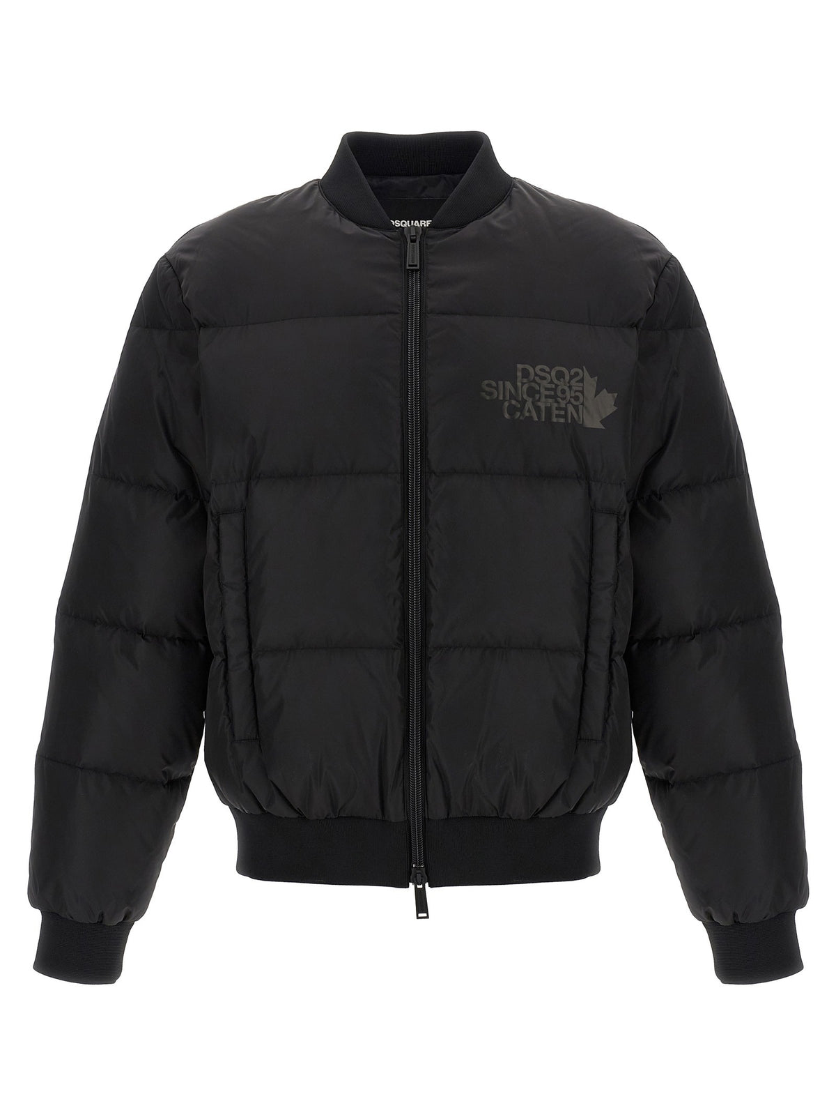 Dsquared2 Gewatteerd Bomberjack – Zwart