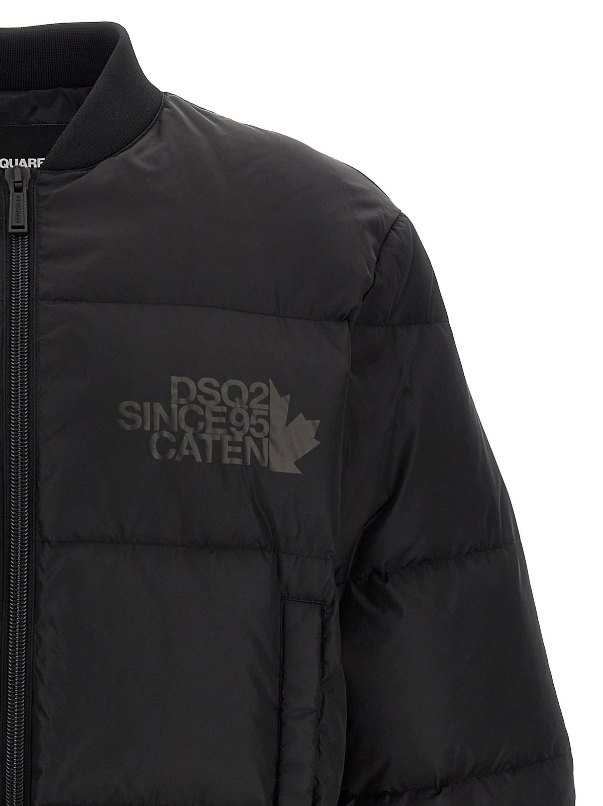 Dsquared2 Gewatteerd Bomberjack – Zwart