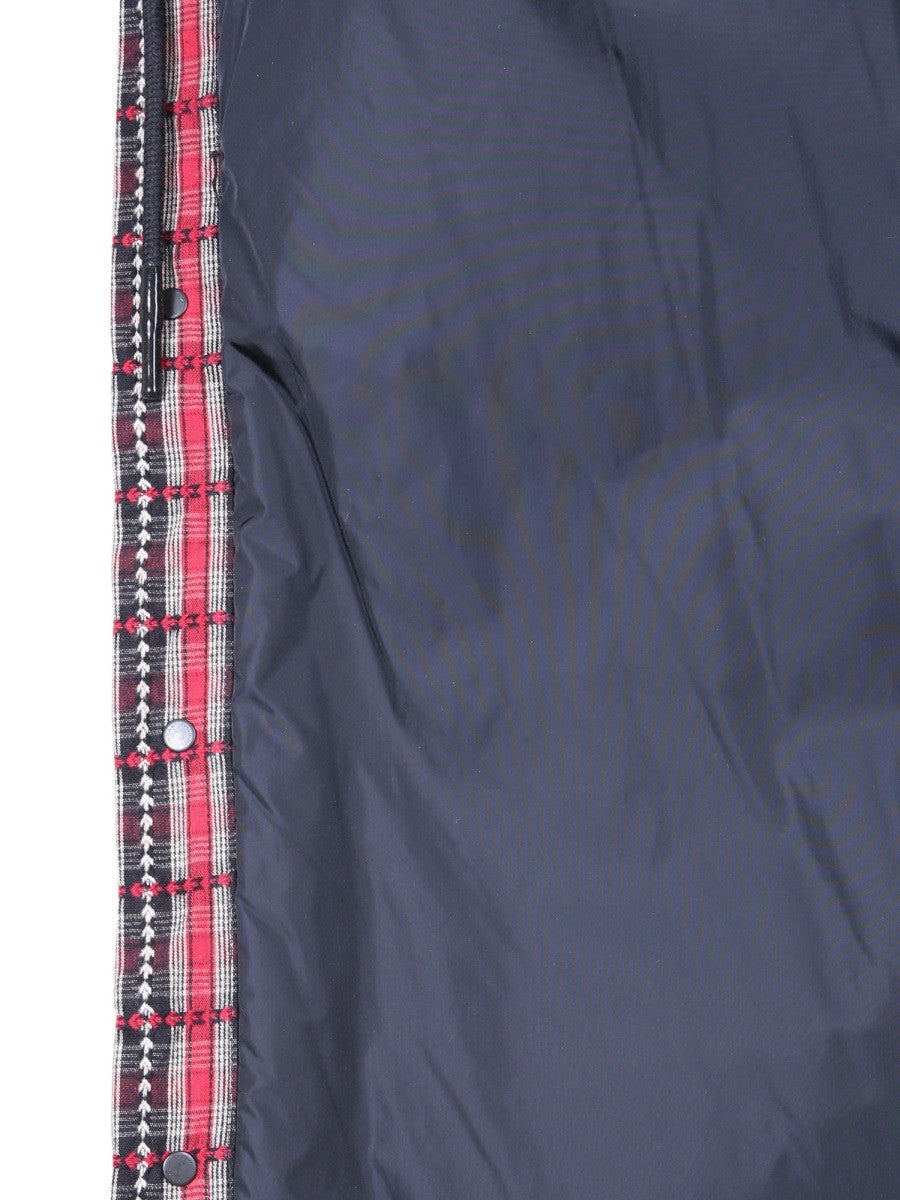 Off-White Gewatteerd Overshirt – Rood