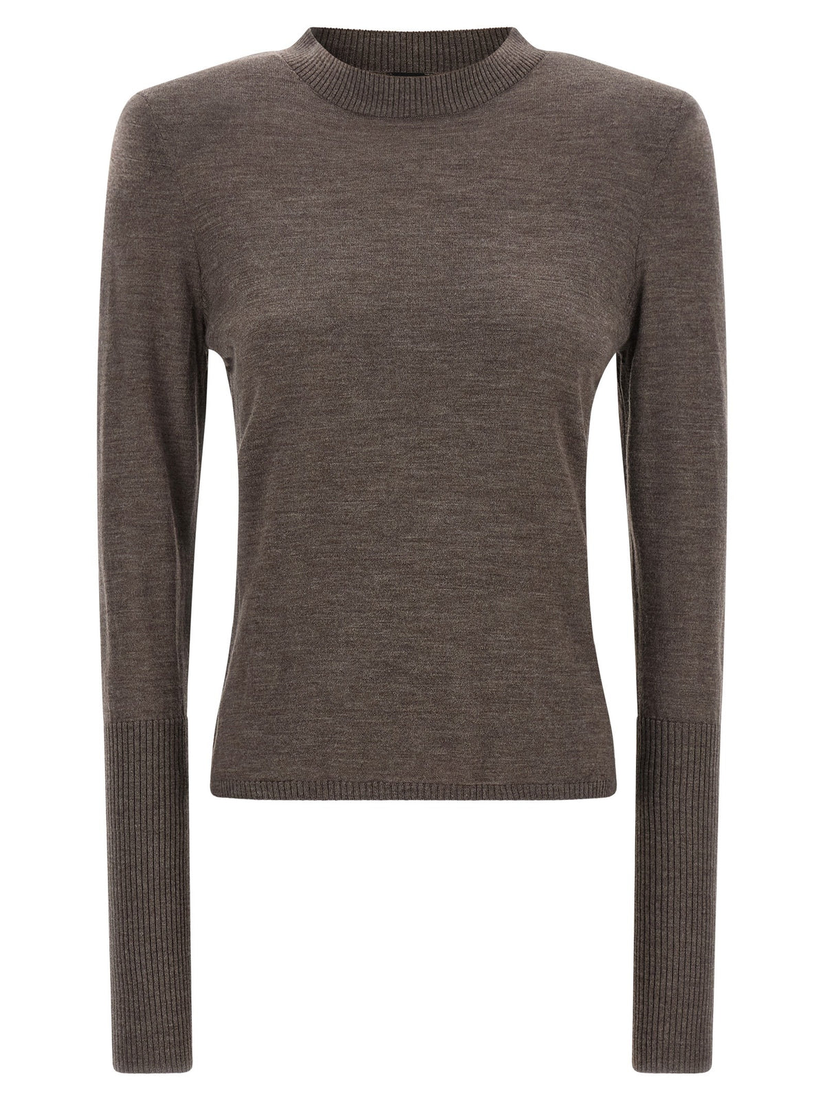 Pinko Trui met schoudervullingen – Bruin