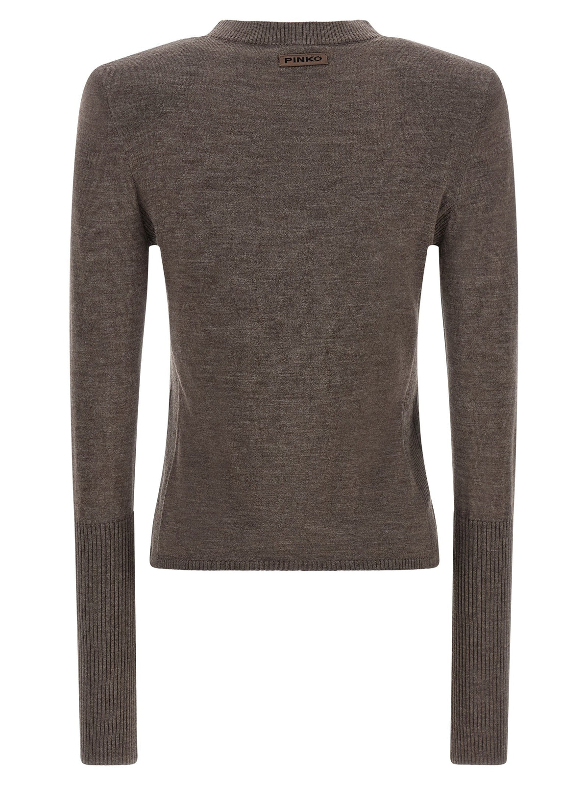 Pinko Trui met schoudervullingen – Bruin
