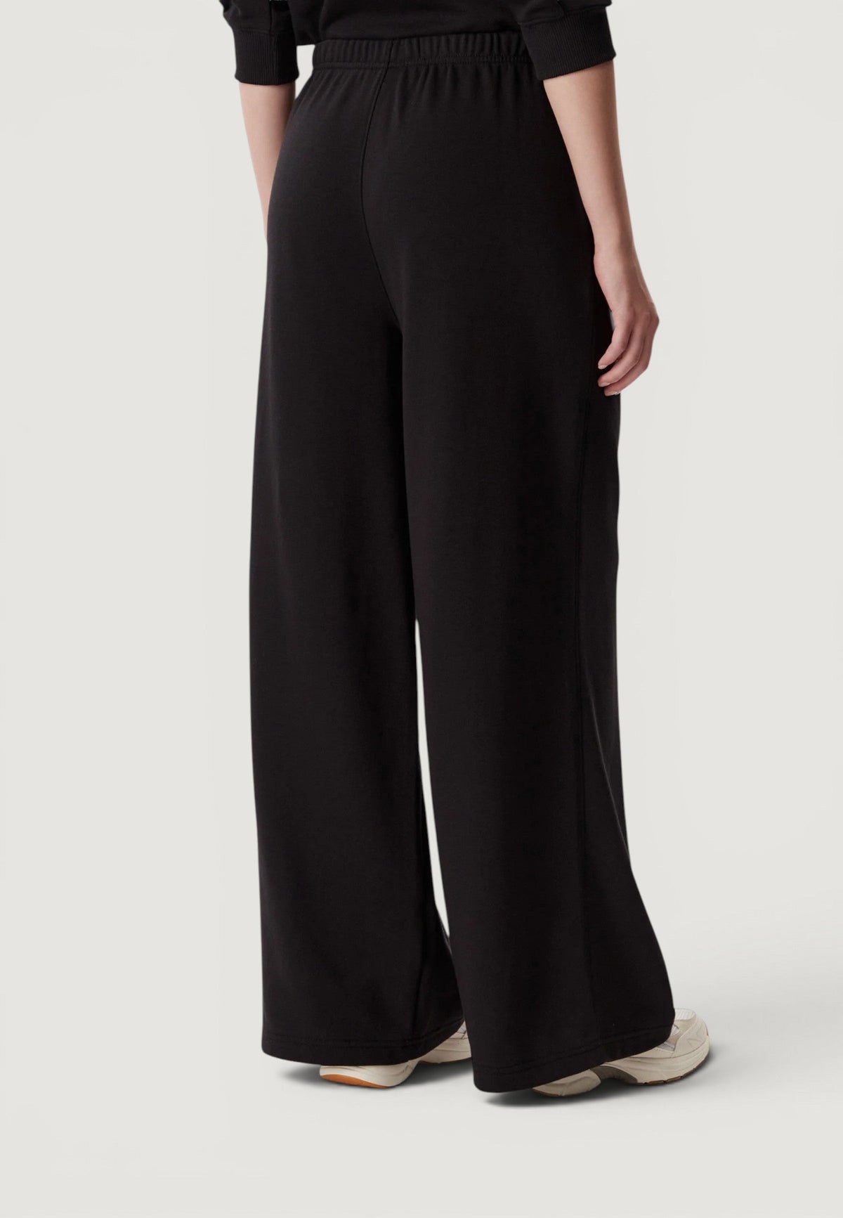 Tommy Hilfiger Joggingbroek met Wijde Pijp – Zwart