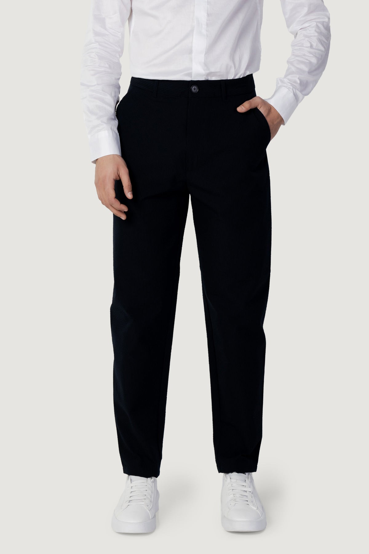 Armani Exchange Katoenen Broek – Blauw