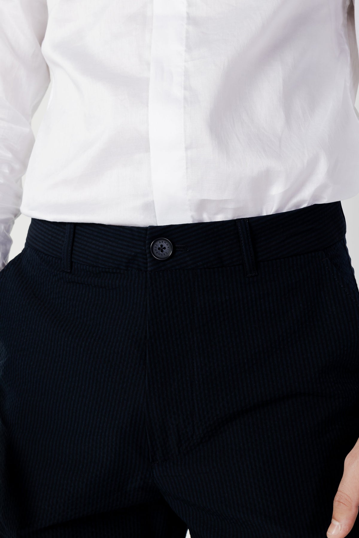 Armani Exchange Katoenen Broek – Blauw