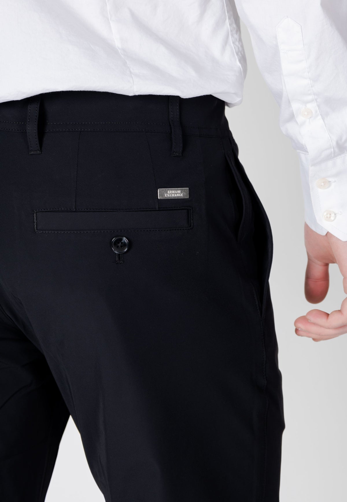 Armani Exchange Katoenen Broek – Zwart