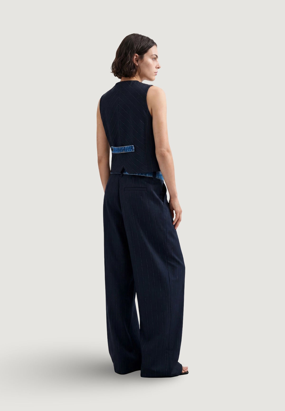 Desigual Laila Broek – Marineblauw