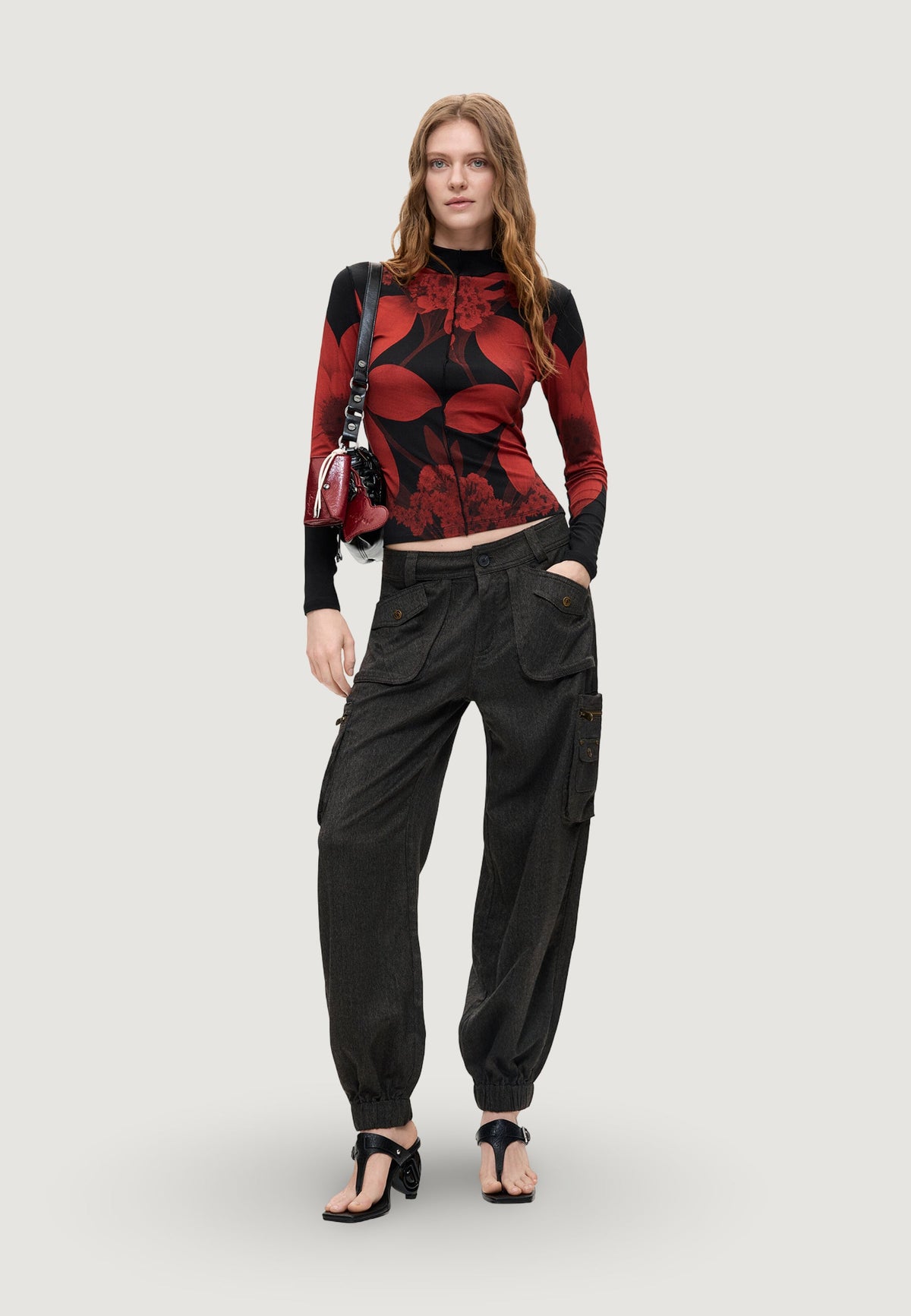 Desigual Urban Broek – Bruin