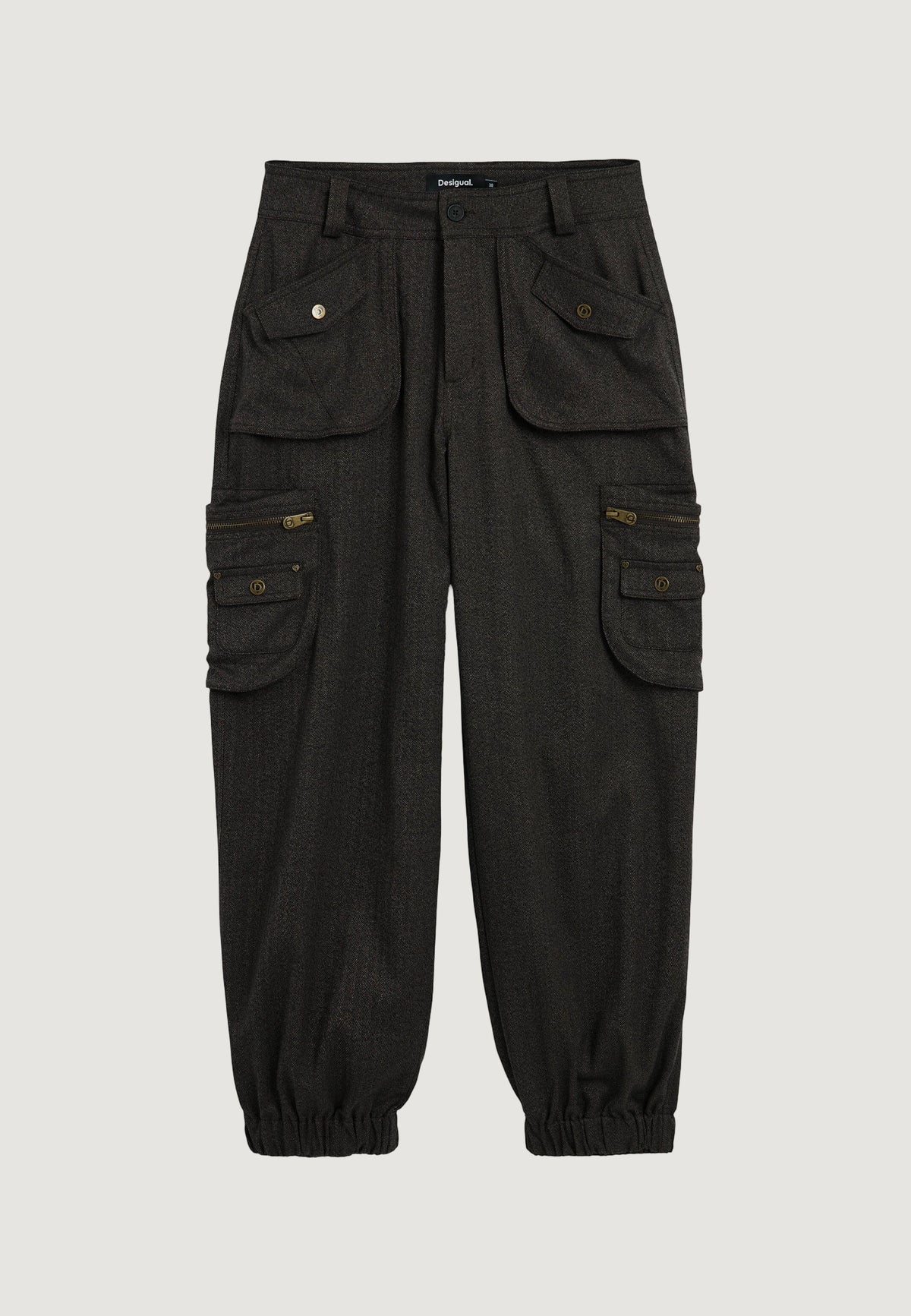 Desigual Urban Broek – Bruin