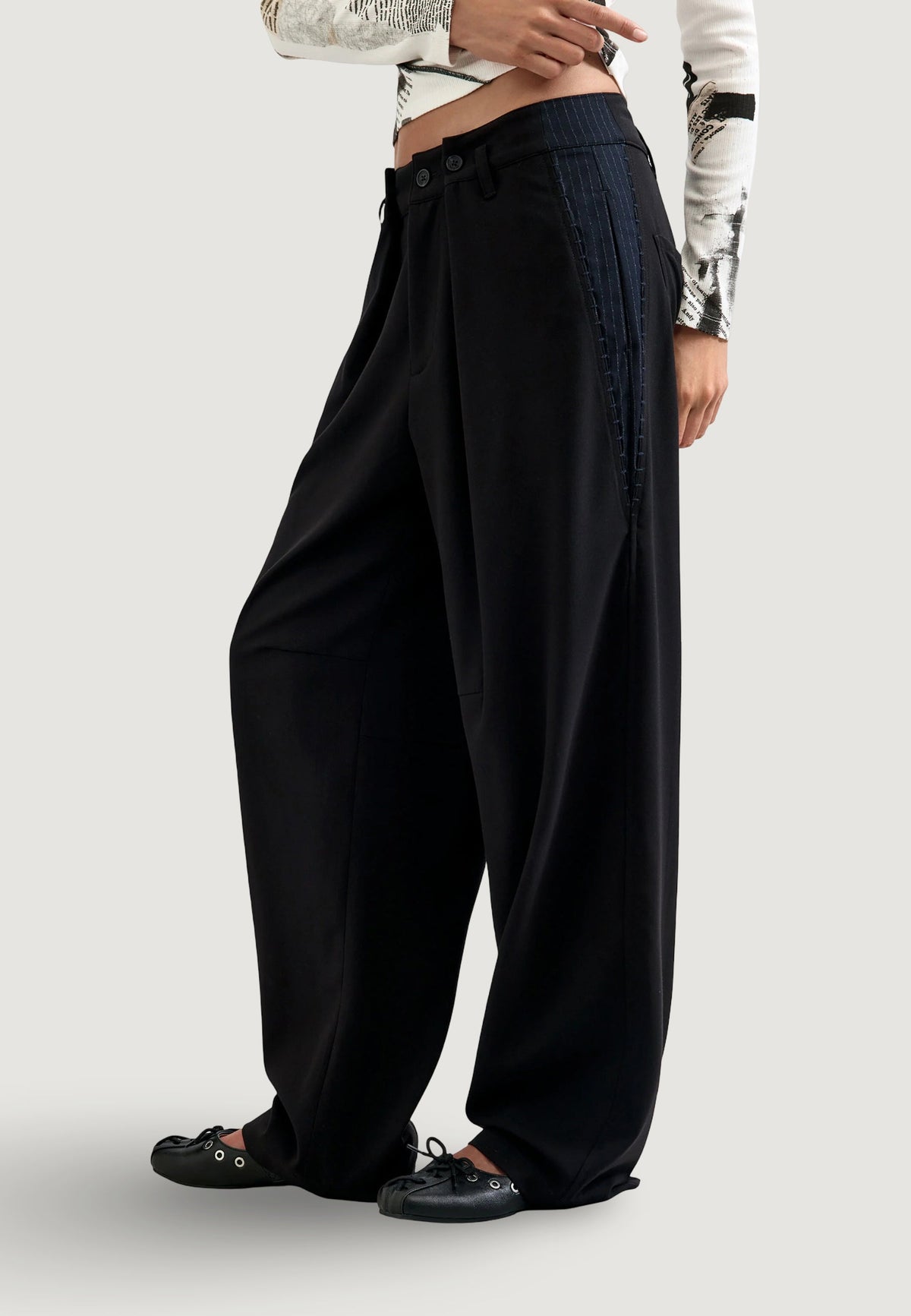 Desigual Express Broek – Zwart