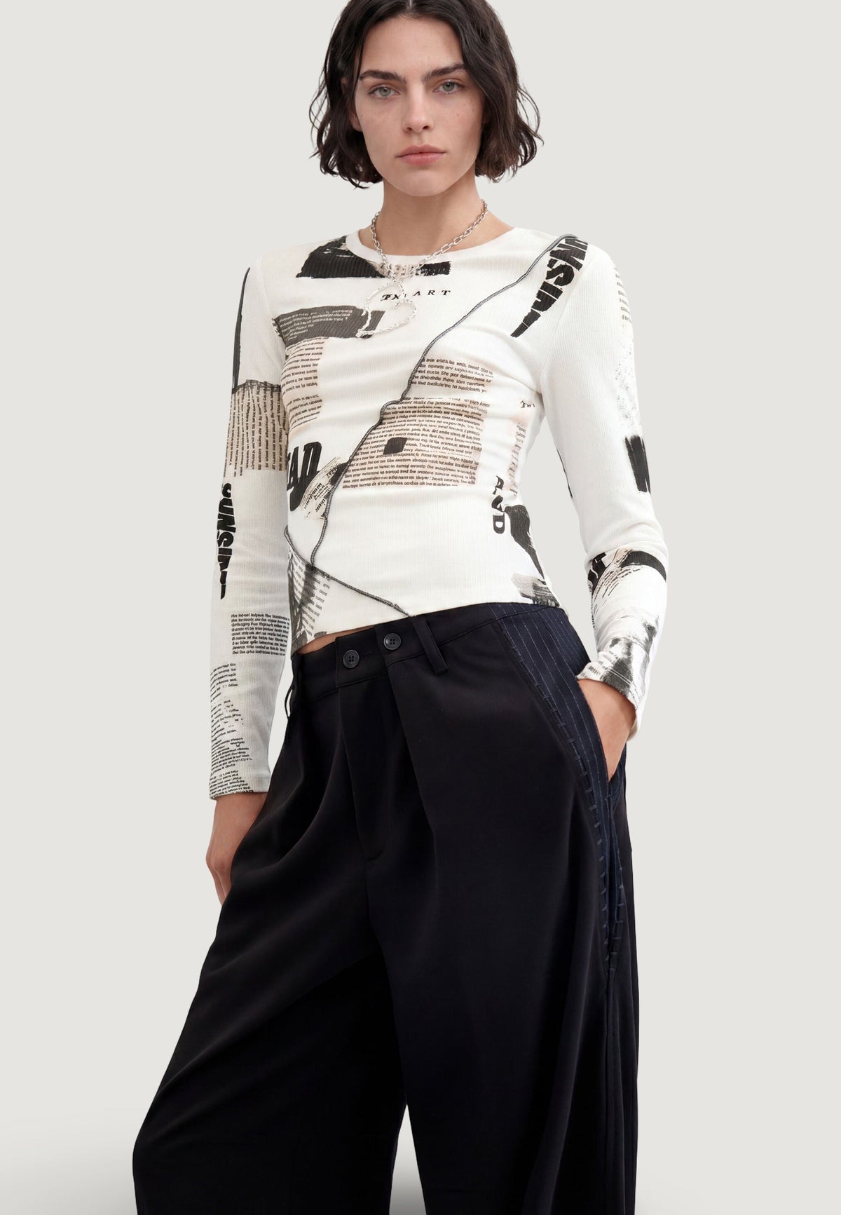 Desigual Express Broek – Zwart