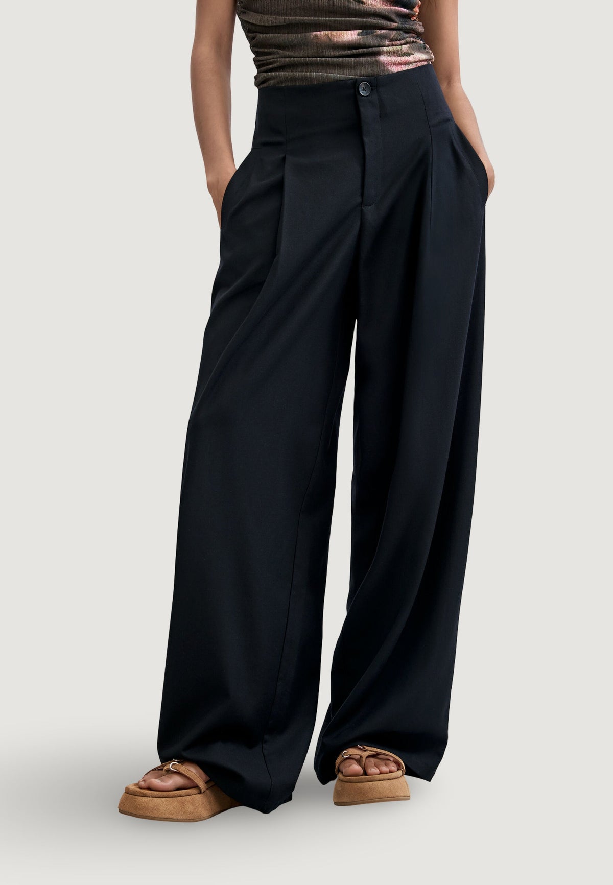 Desigual Lucia Broek – Zwart