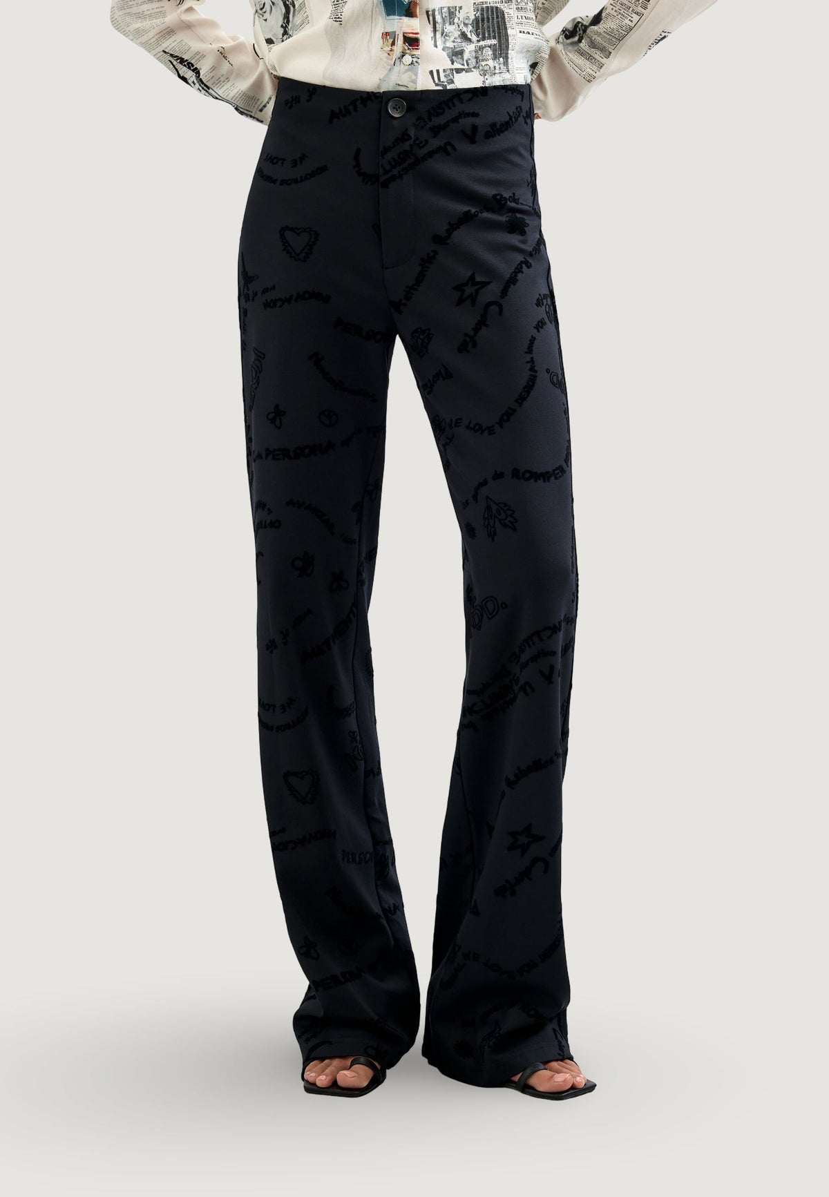 Desigual Michelle Broek – Zwart