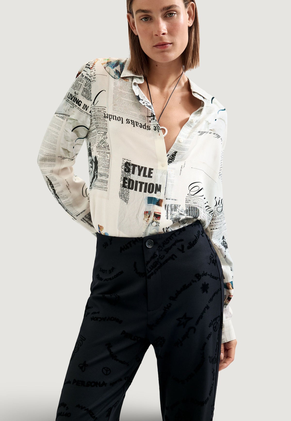 Desigual Michelle Broek – Zwart