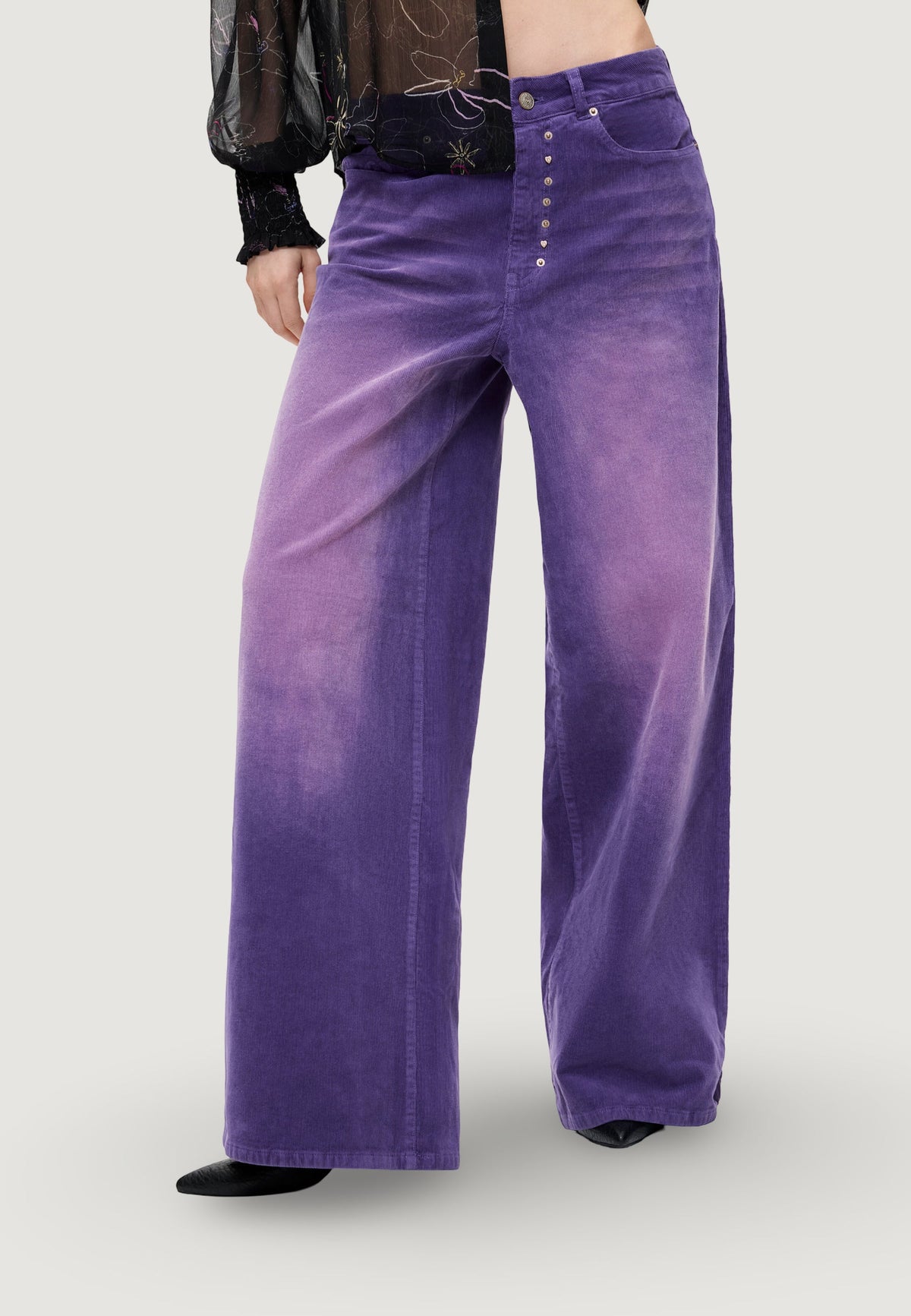 Desigual Ref Porly Broek – Paars