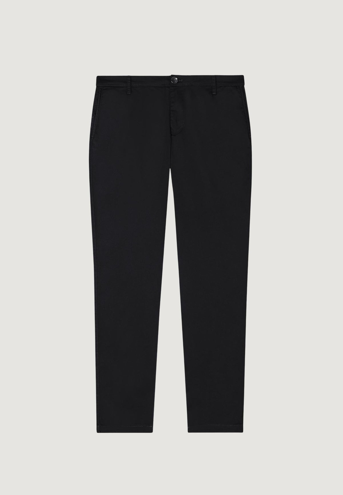Armani Exchange Skinny Broek van Katoenmix – Zwart