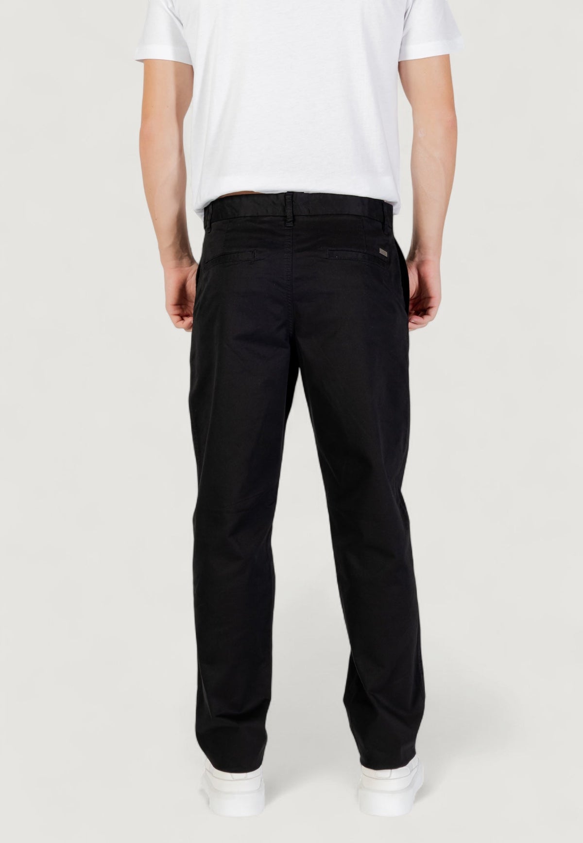 Armani Exchange Katoenen Skinny Broek – Zwart
