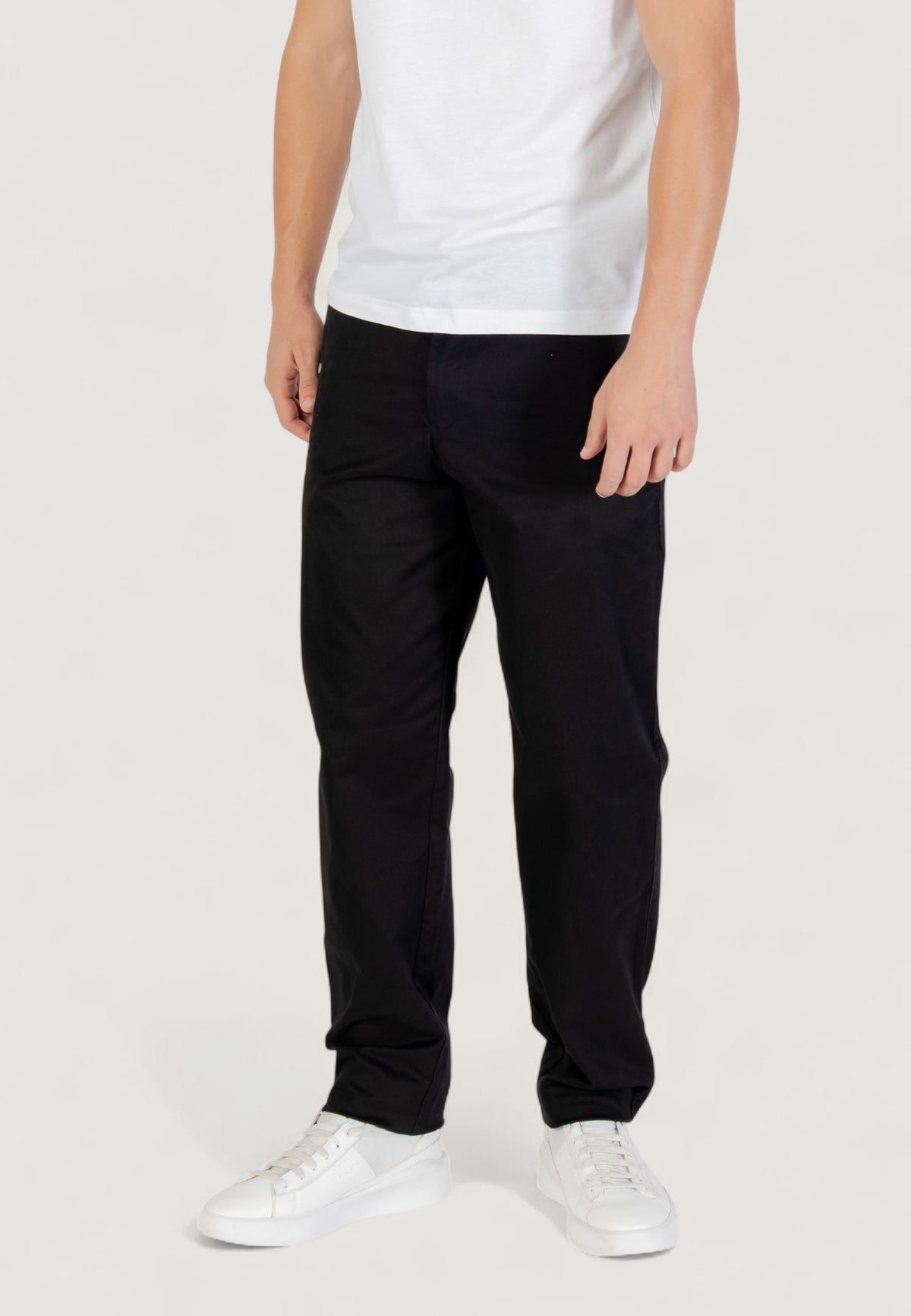 Armani Exchange Katoenen Skinny Broek – Zwart