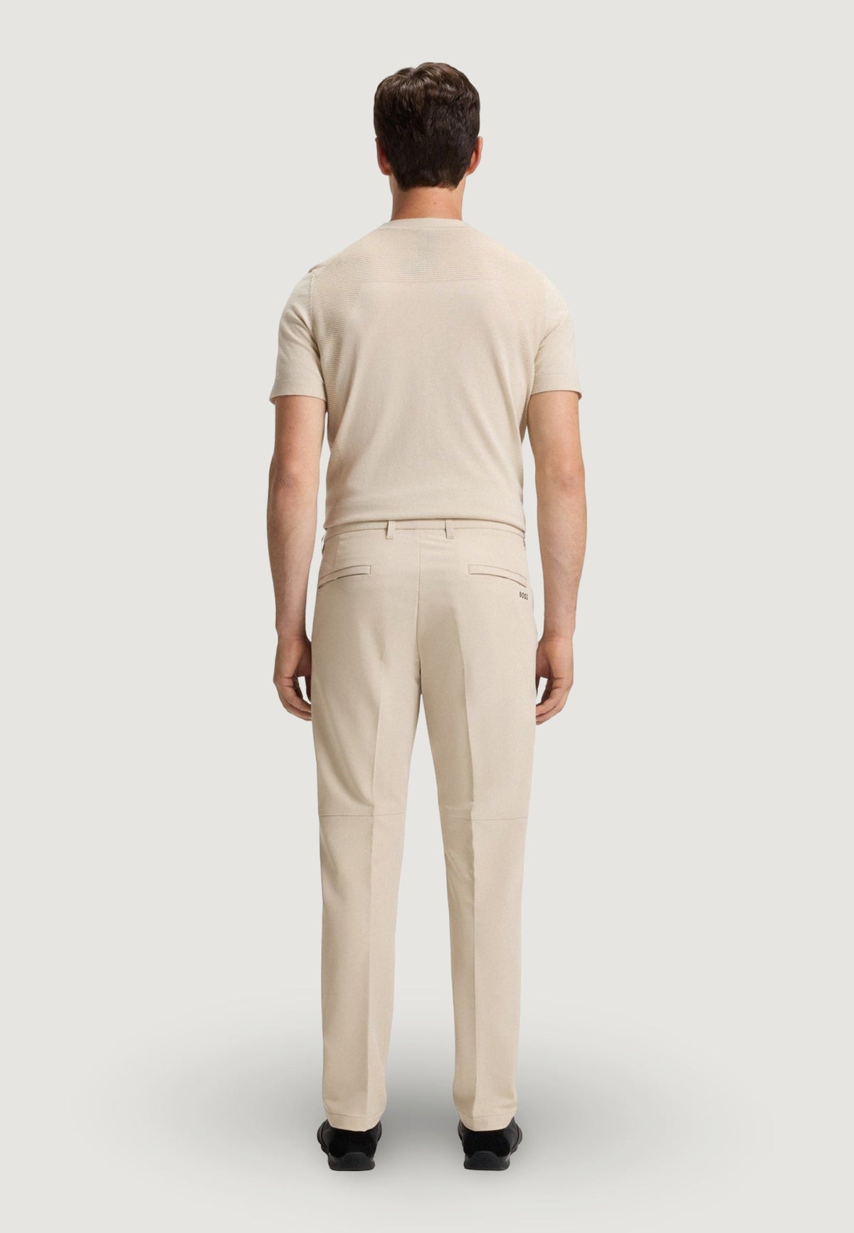Boss Commuter Slim Pantalon – Beige