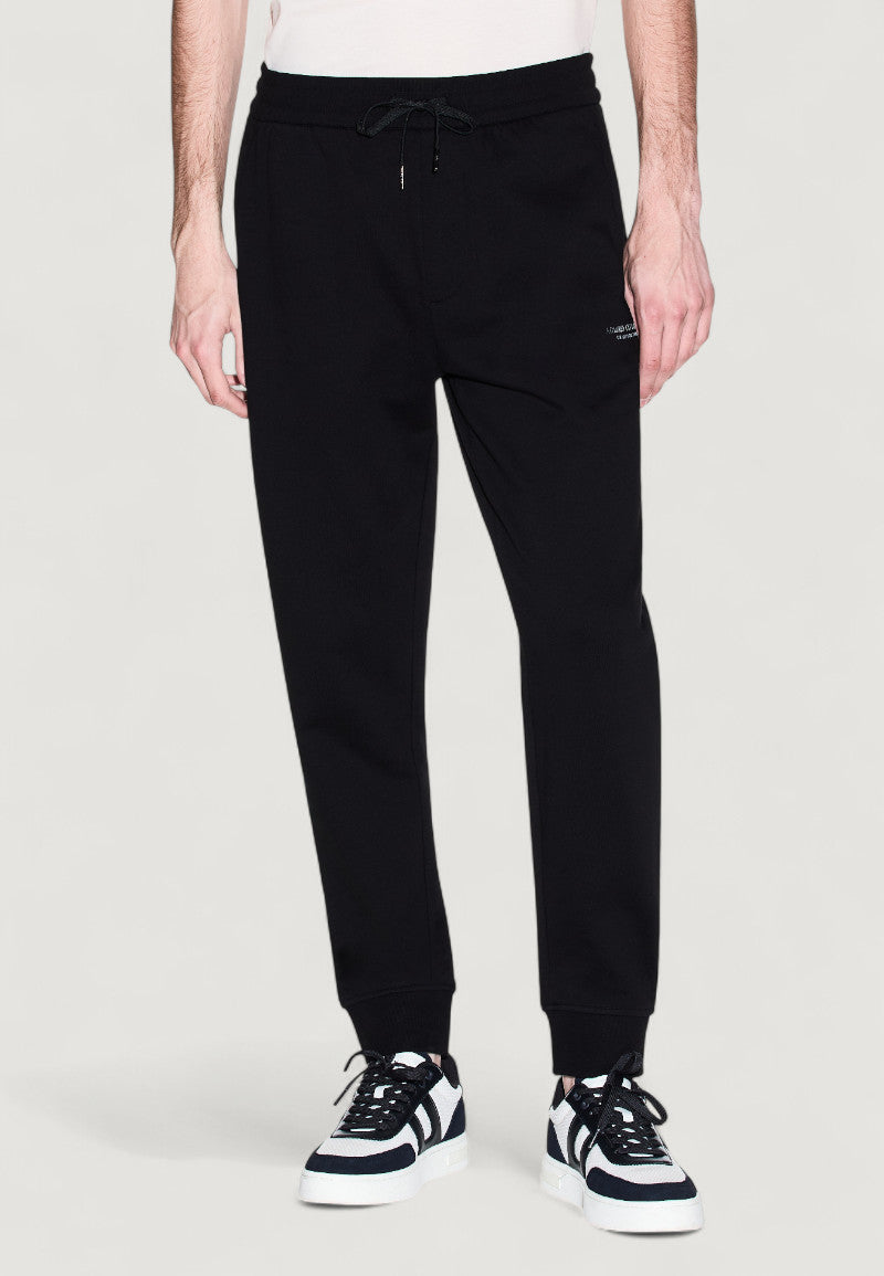 Armani Exchange Joggingbroek met Veters Heren – Zwart
